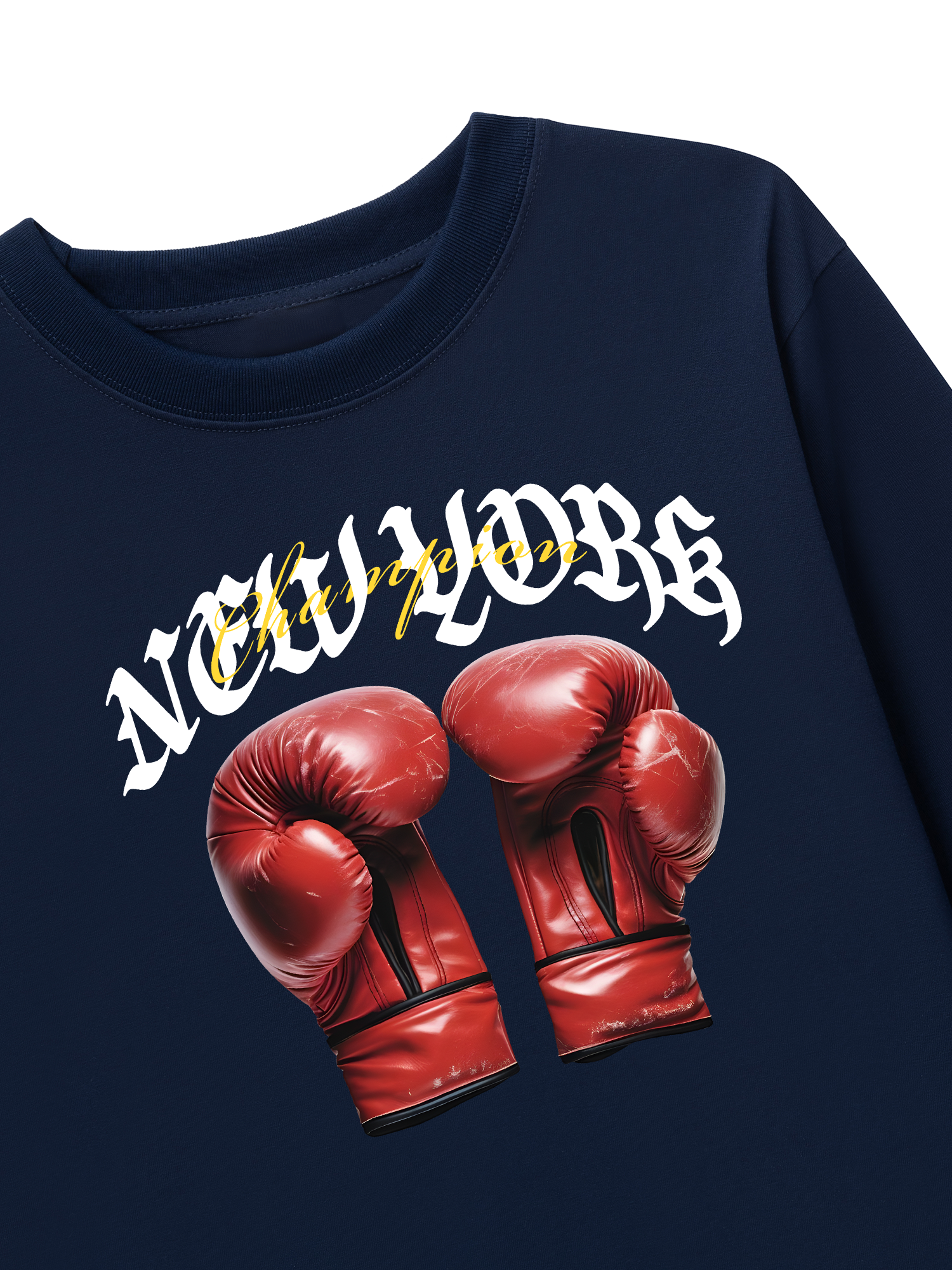 Áo Thun Dài Tay Champions New York Boxing