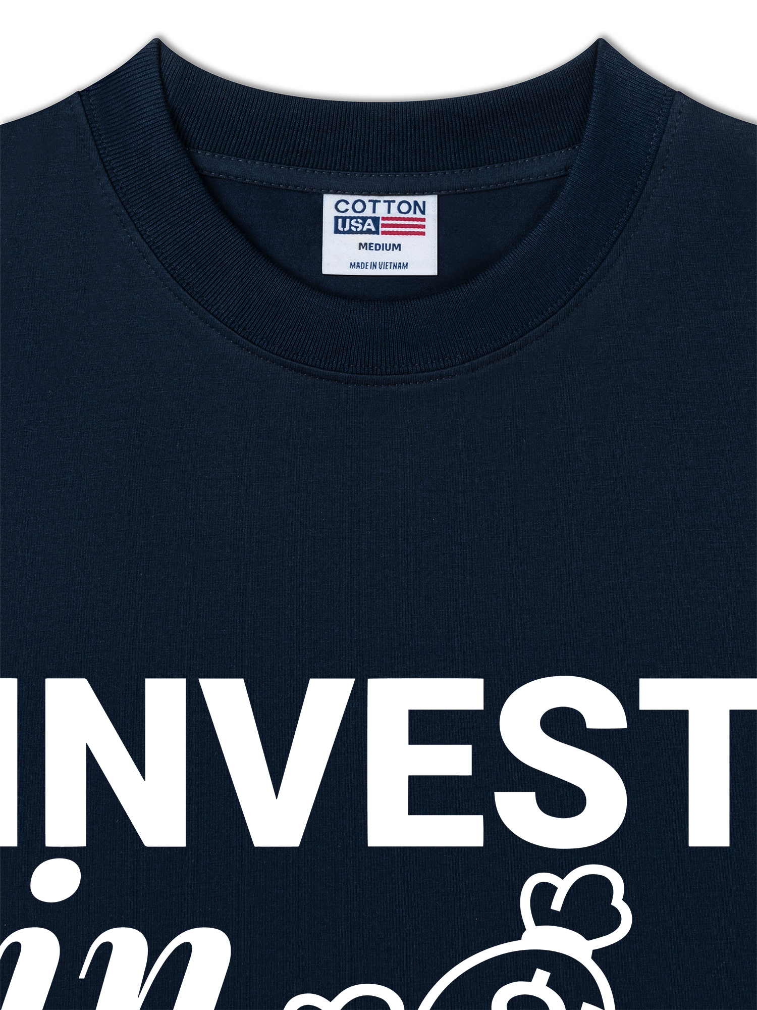 Áo Thun Relaxed Fit Money Invest In Yourself