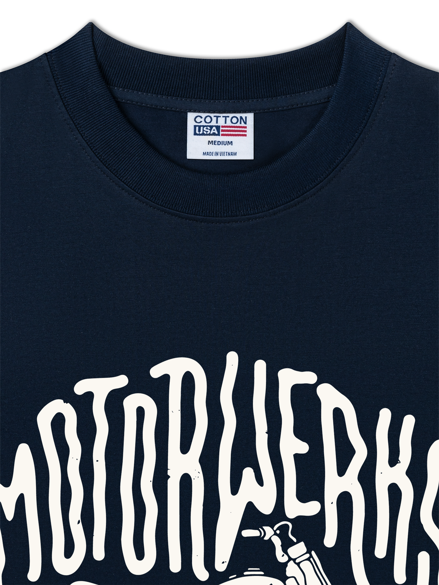 Áo Thun Relaxed Fit Motorbike Retro Ride