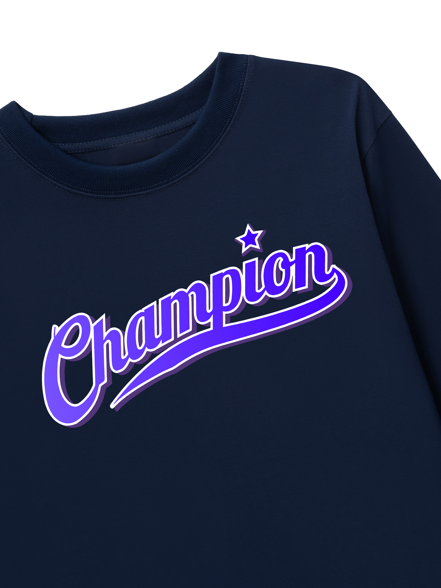 Áo Thun Dài Tay Champions Retro Star