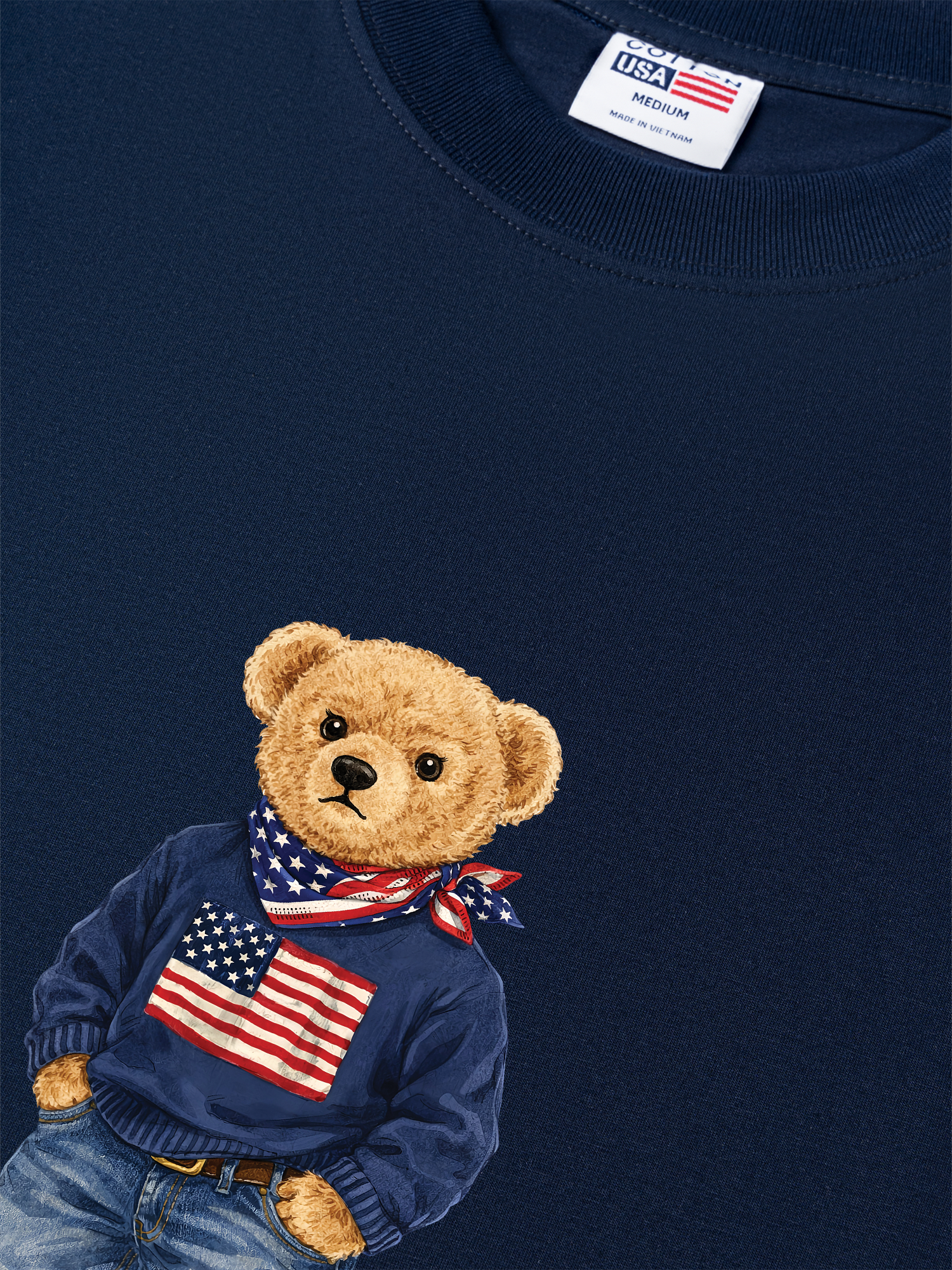 Áo Thun Relaxed Fit America Boy