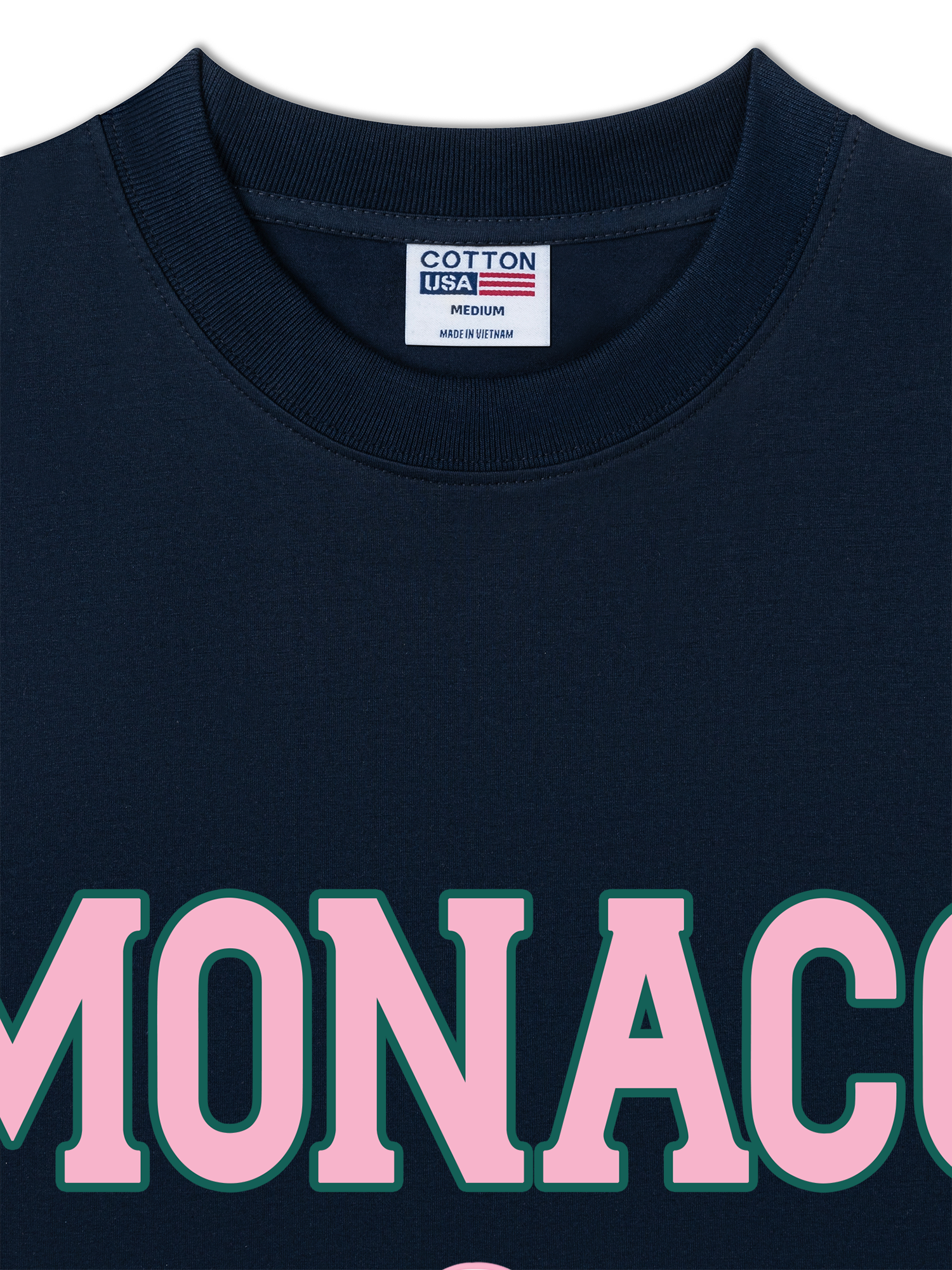Áo Thun Relaxed Fit City Pink Monaco