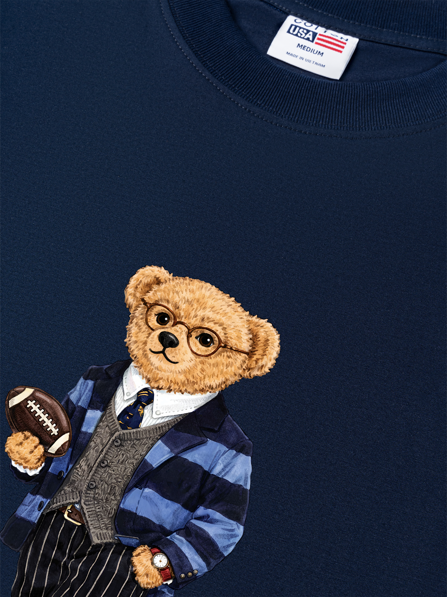 Áo Thun Relaxed Fit Smart Bear