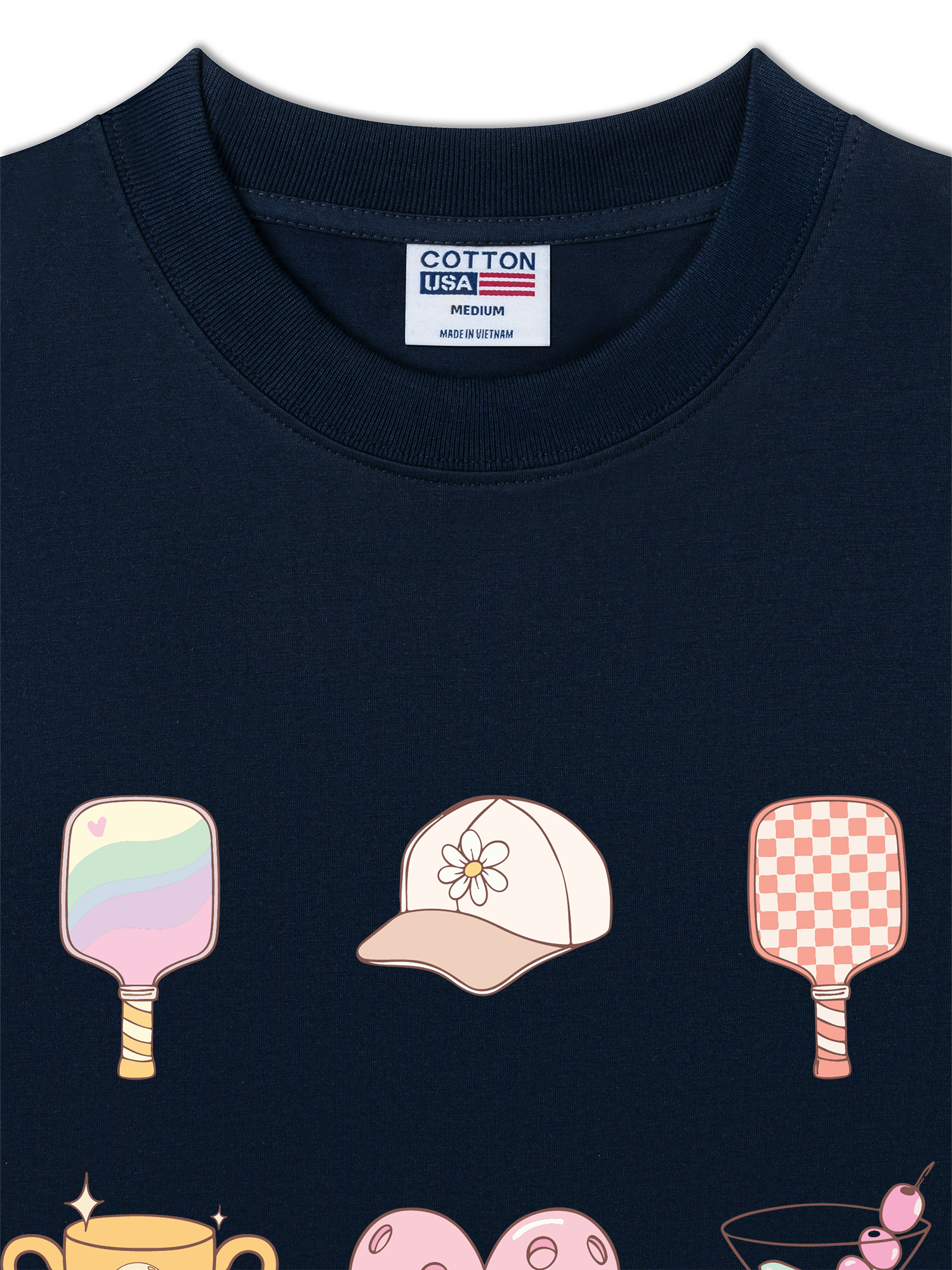 Áo Thun Relaxed Fit Pickleball Mood