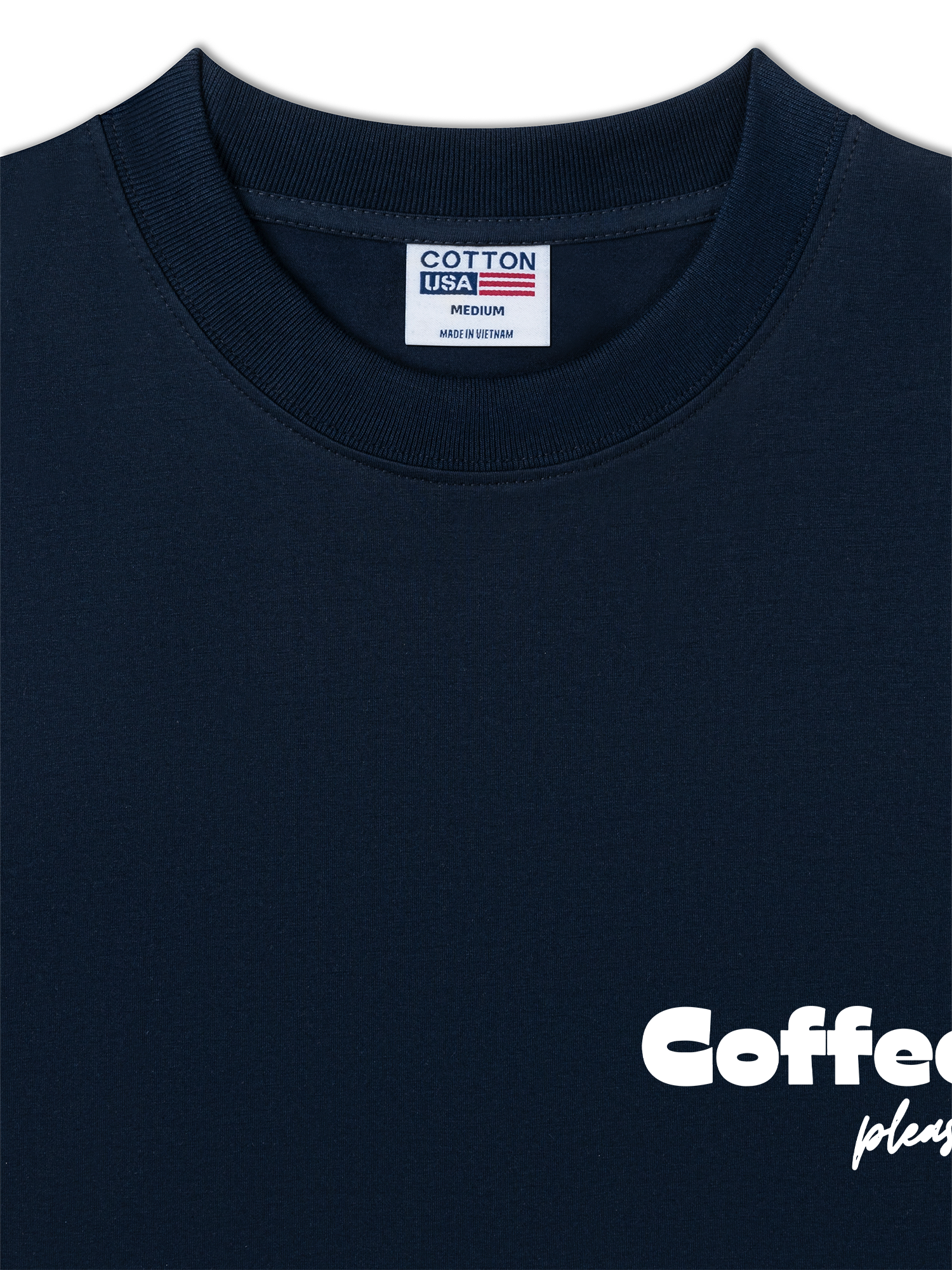 Áo Thun Relaxed Fit Daily Cup Coffee Please