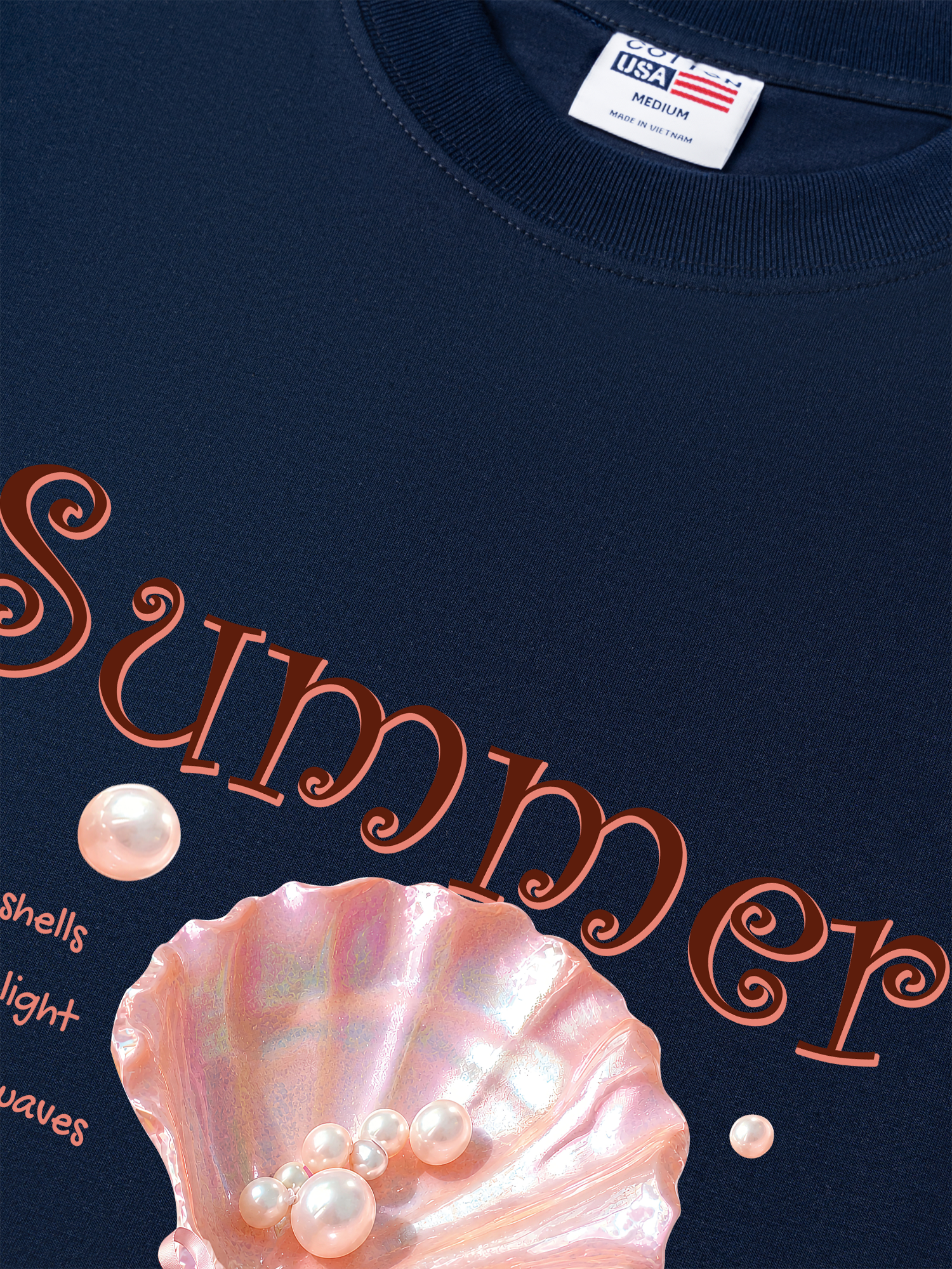 Áo Thun Relaxed Fit Tshirt Tropical Shell