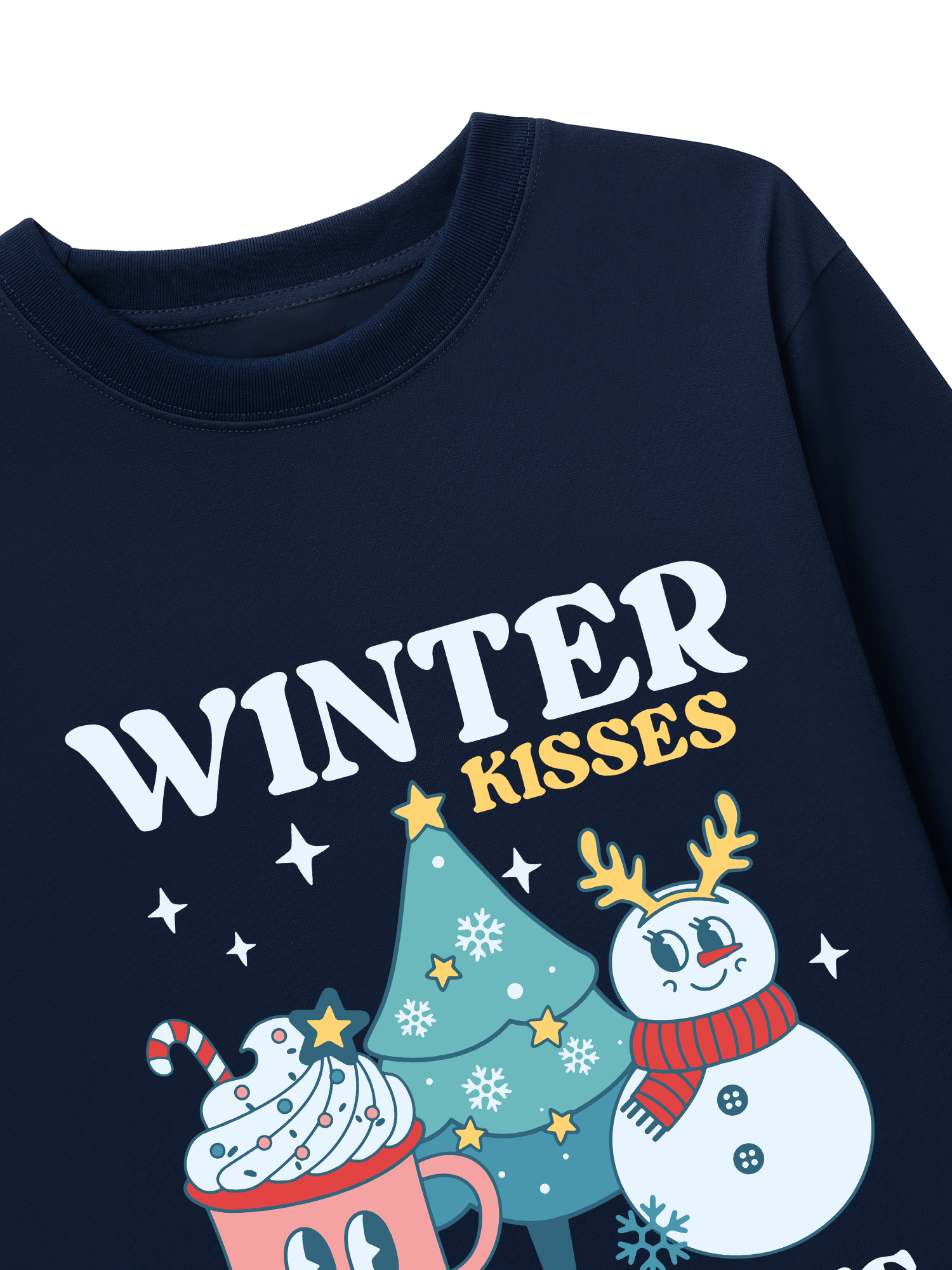 Áo Thun Dài Tay Winter Kisses