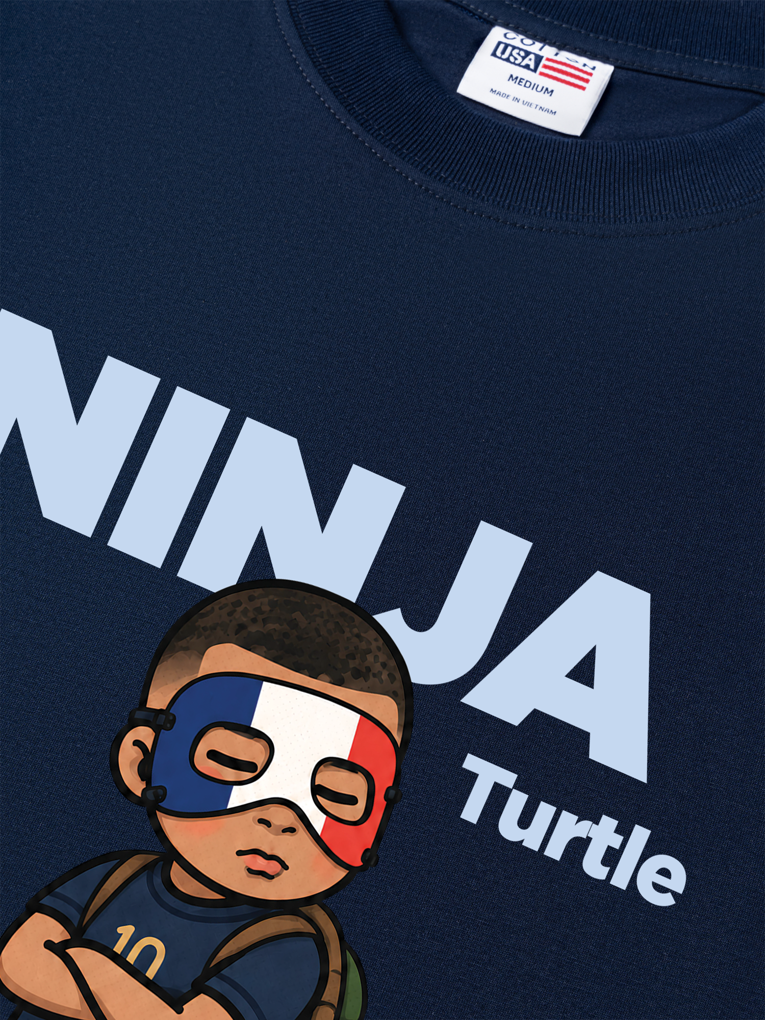 Áo Thun Relaxed Fit Soccer Ninja Turle