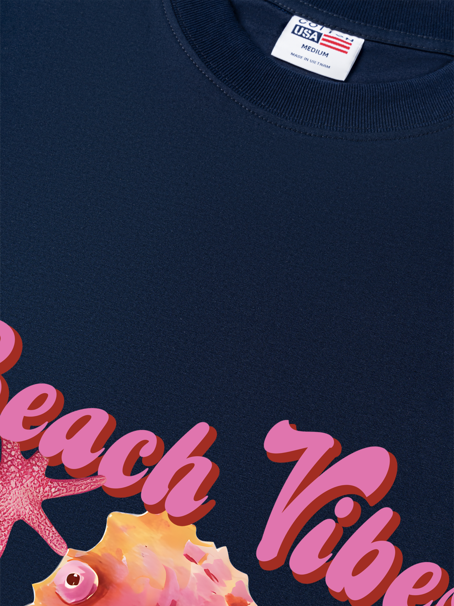 Áo Thun Relaxed Fit Tropical Hippocampus