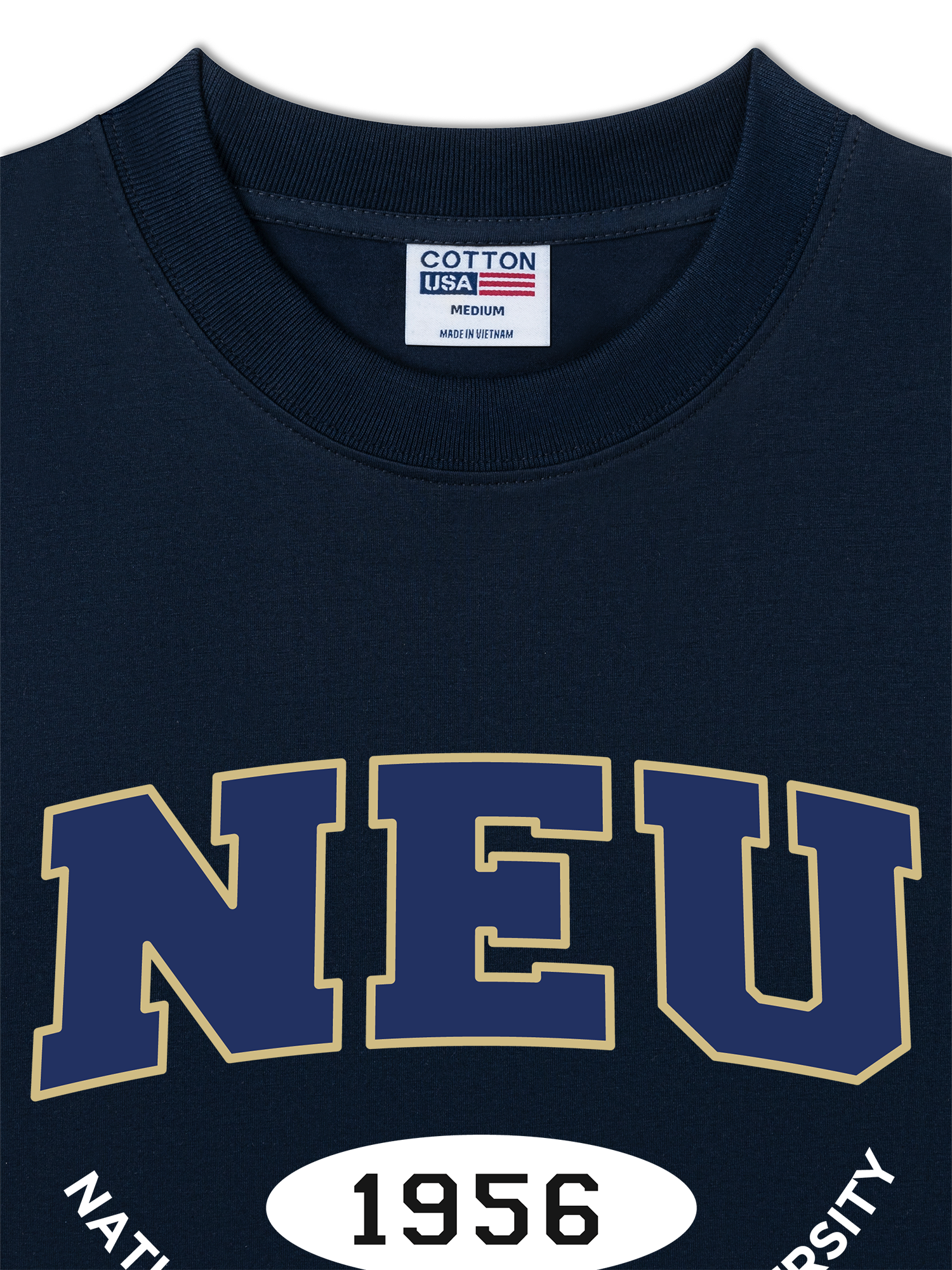 Áo Thun Relaxed Fit NEU - National Economics University