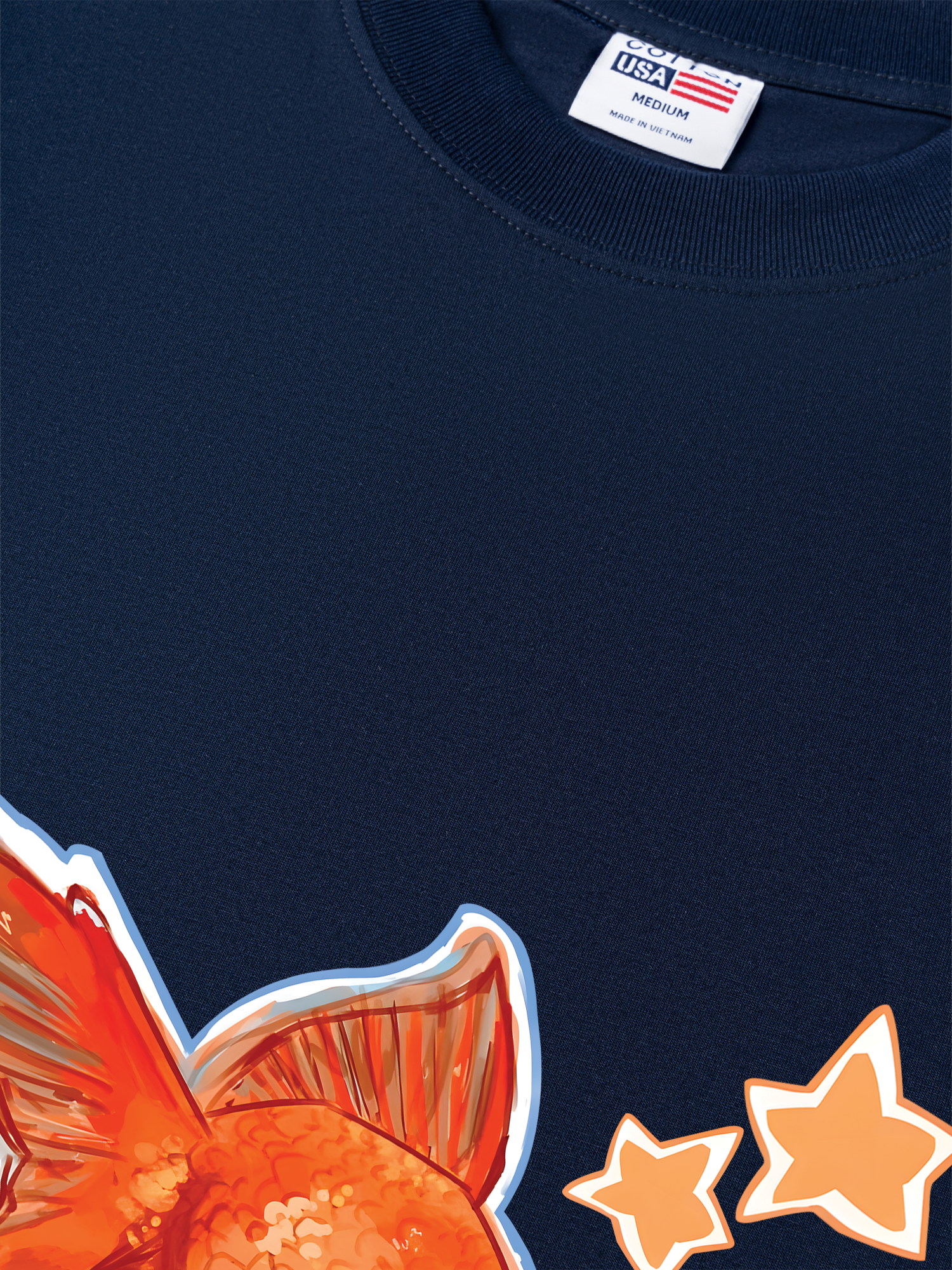 Áo Thun Relaxed Fit Tropical Goldfish