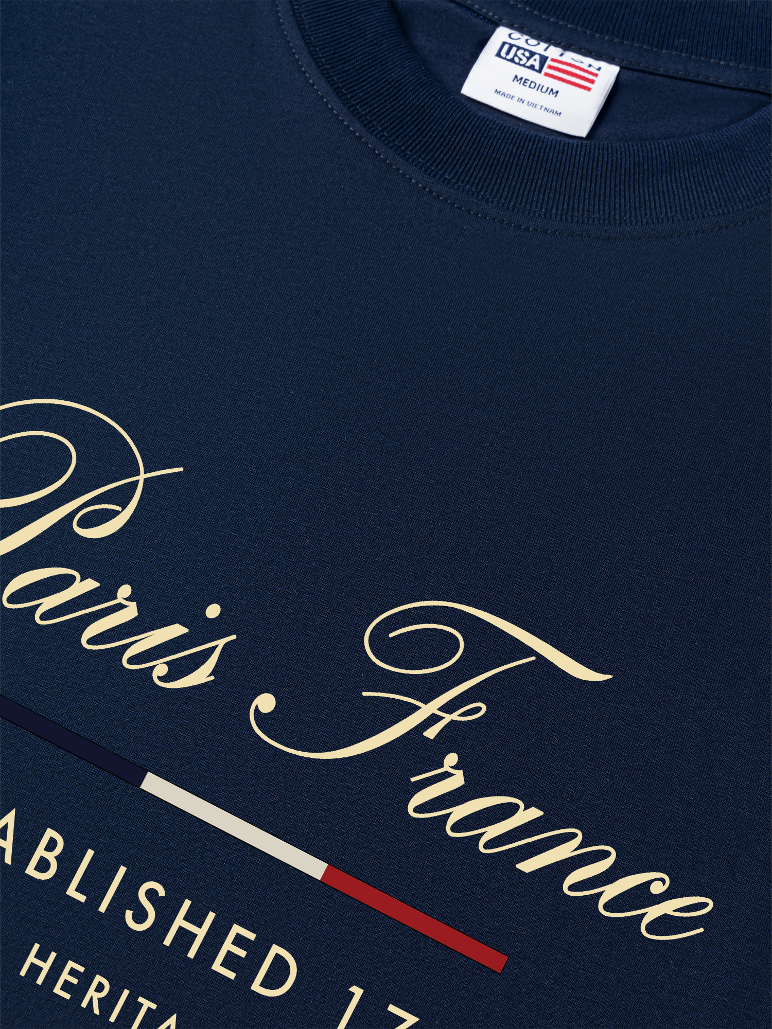 Áo Thun Relaxed Fit Paris France