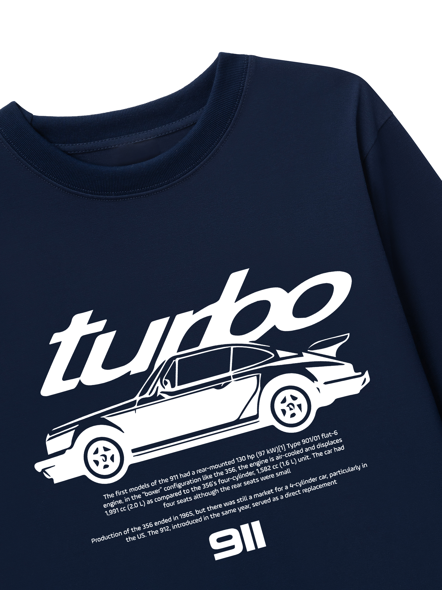 Áo Thun Dài Tay Porsche Classic 911 Turbo