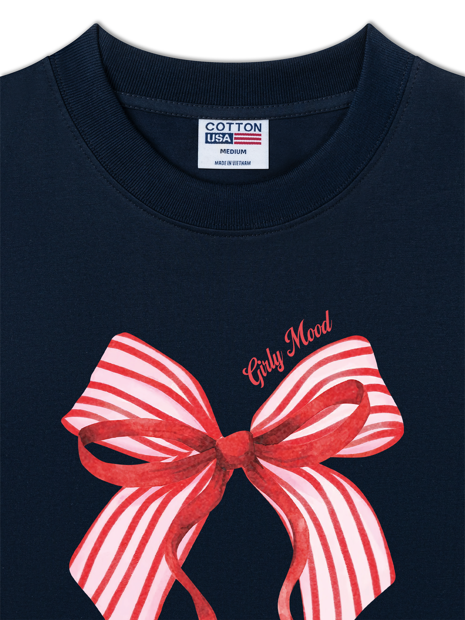 Áo Thun Relaxed Fit Pink Ribbon