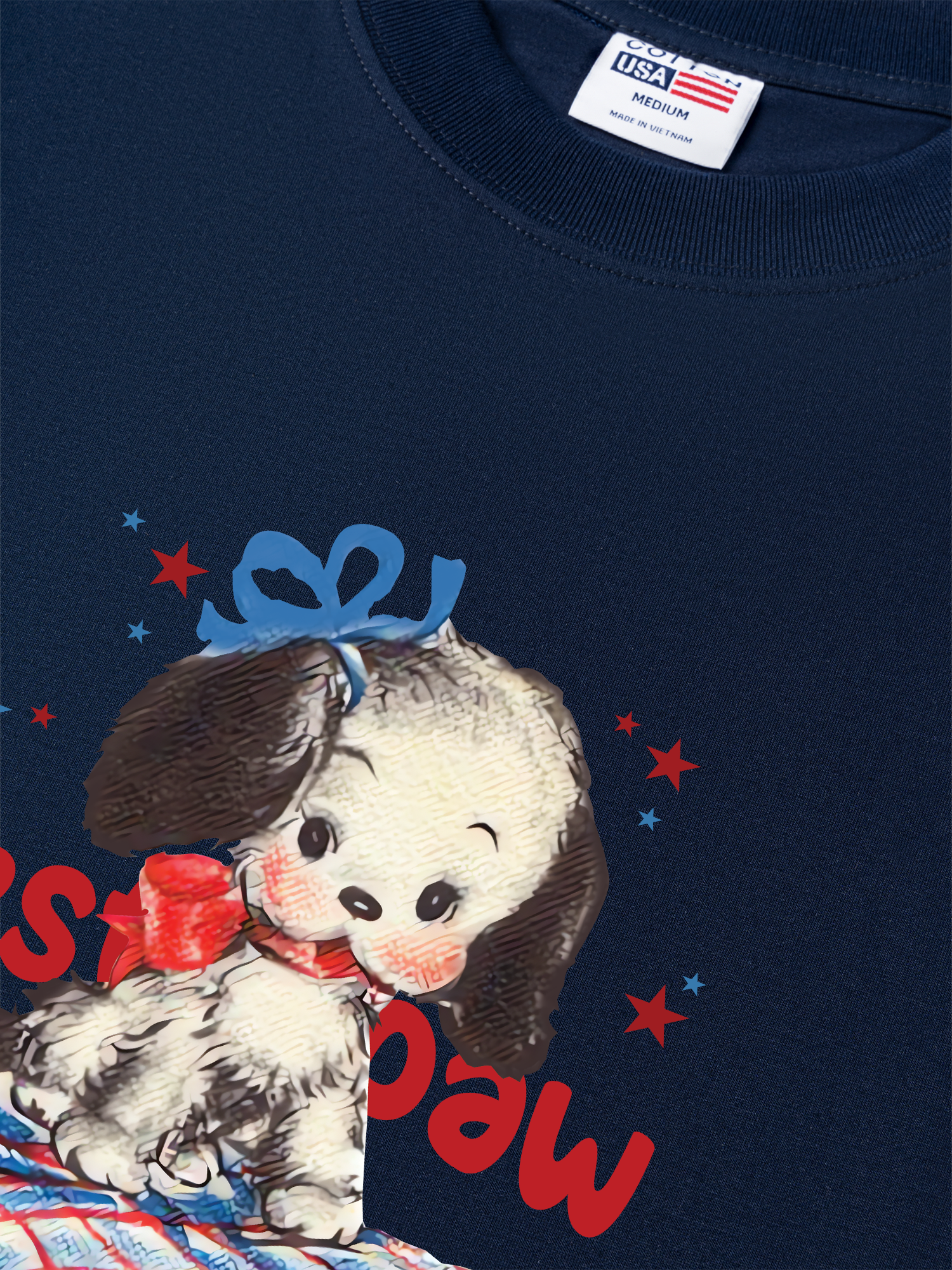 Áo Thun Relaxed Fit Soft Paw Besties Paw