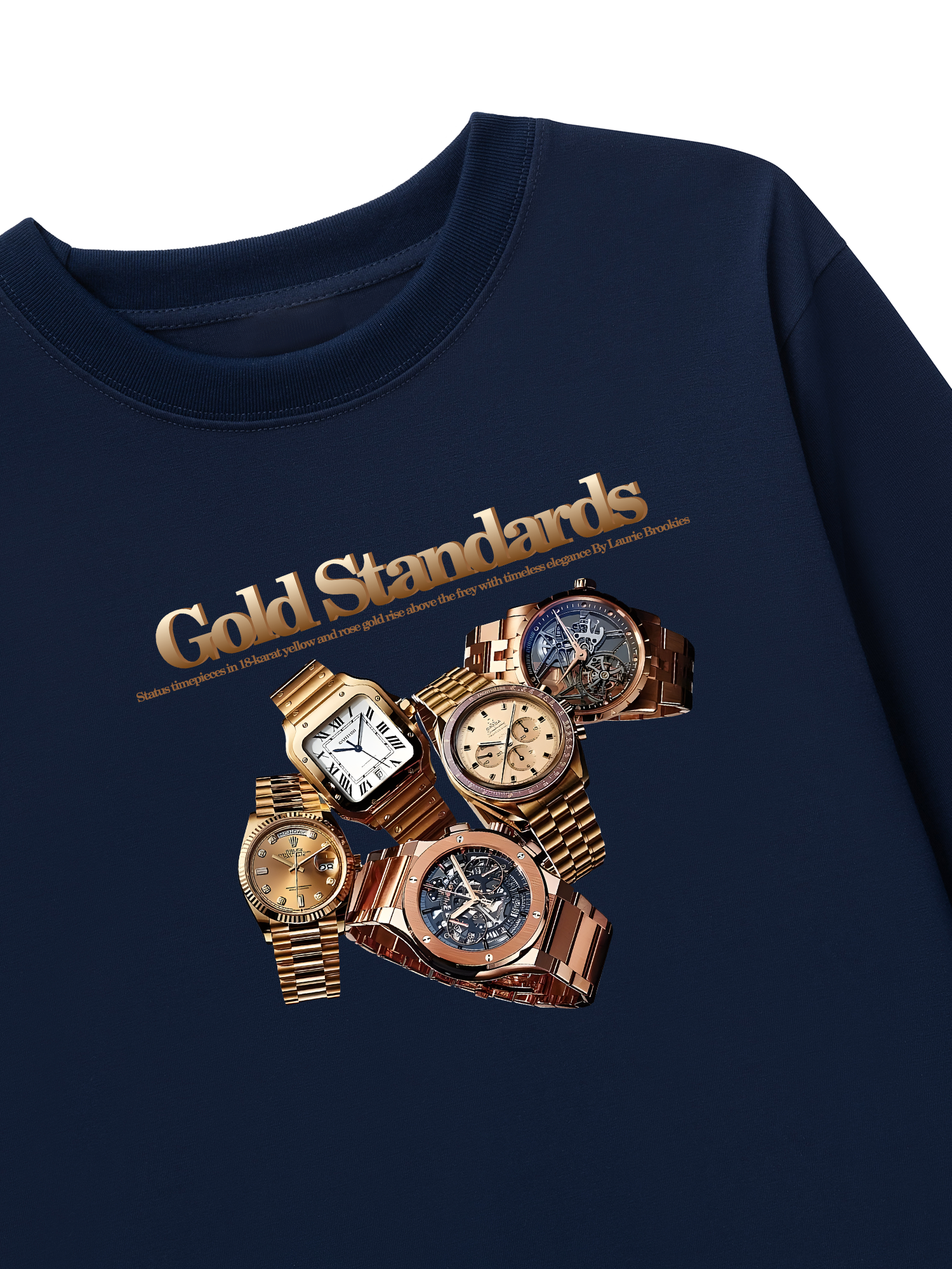 Áo Thun Dài Tay Watch Gold Standards