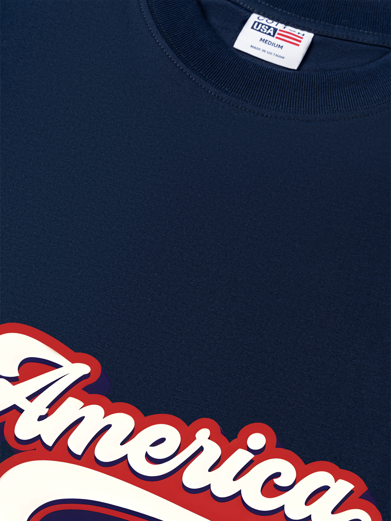 Áo Thun Relaxed Fit USA Vintage America