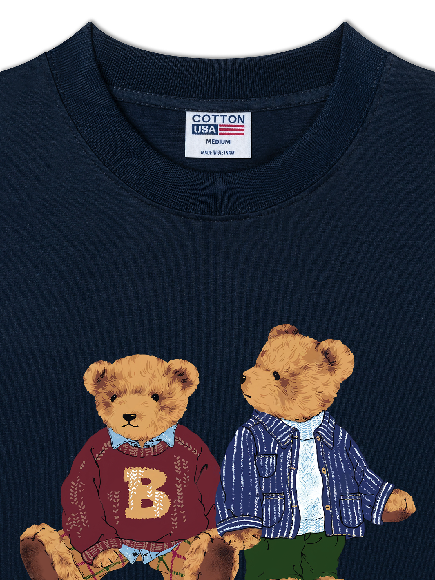 Áo Thun Relaxed Fit Brown Bear