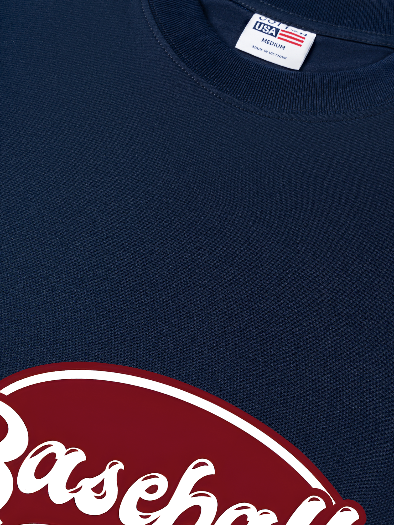 Áo Thun Relaxed Fit Baseball Retro