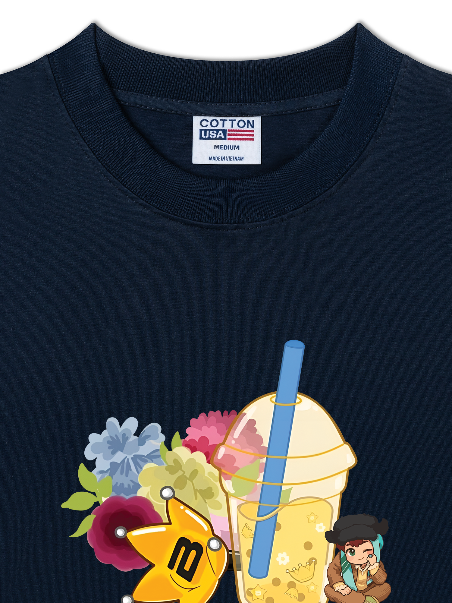 Áo Thun Relaxed Fit Idol G-Dragon Fan Art Oversized Tee