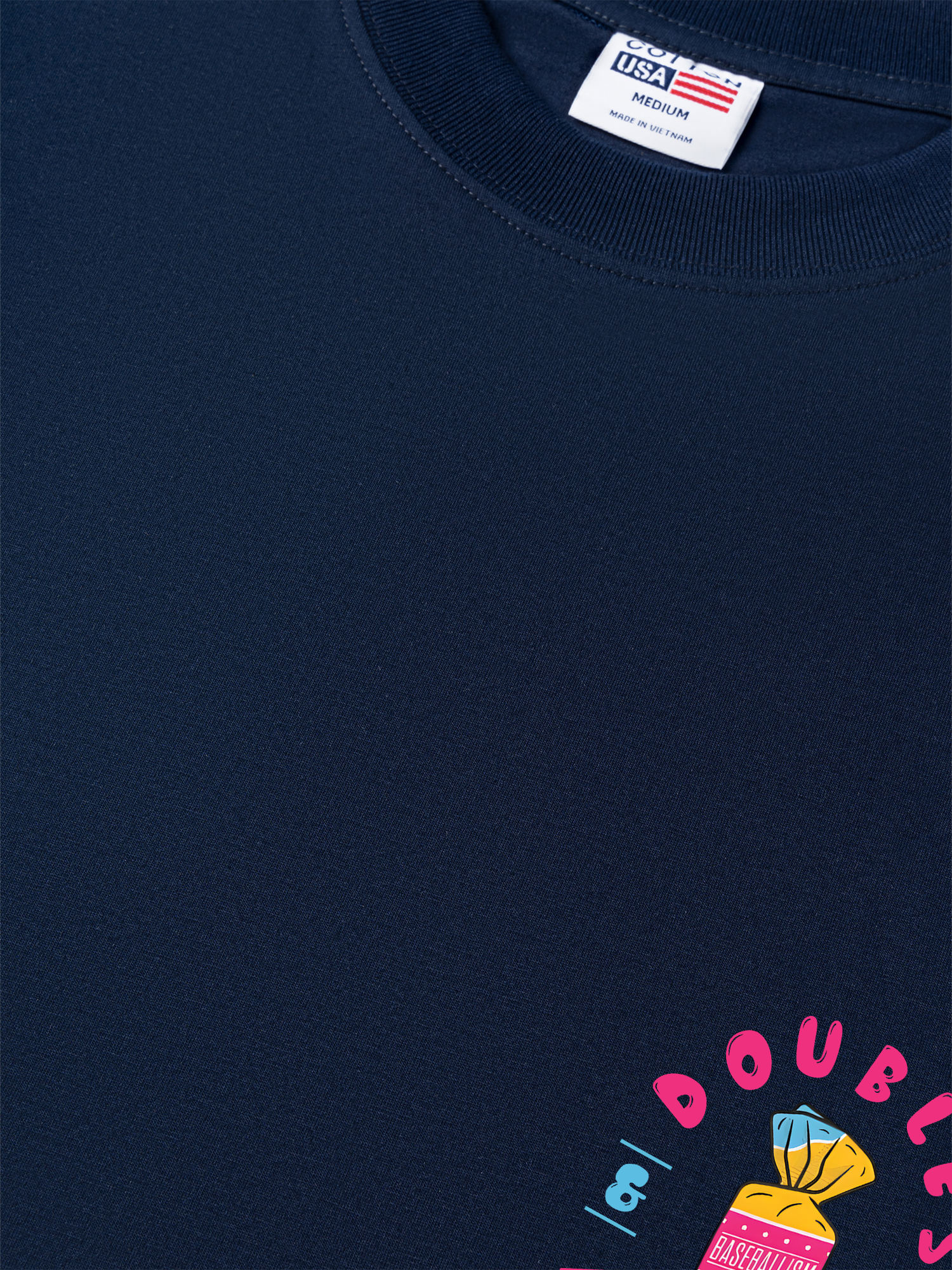 Áo Thun Relaxed Fit Baseball Double Bubble