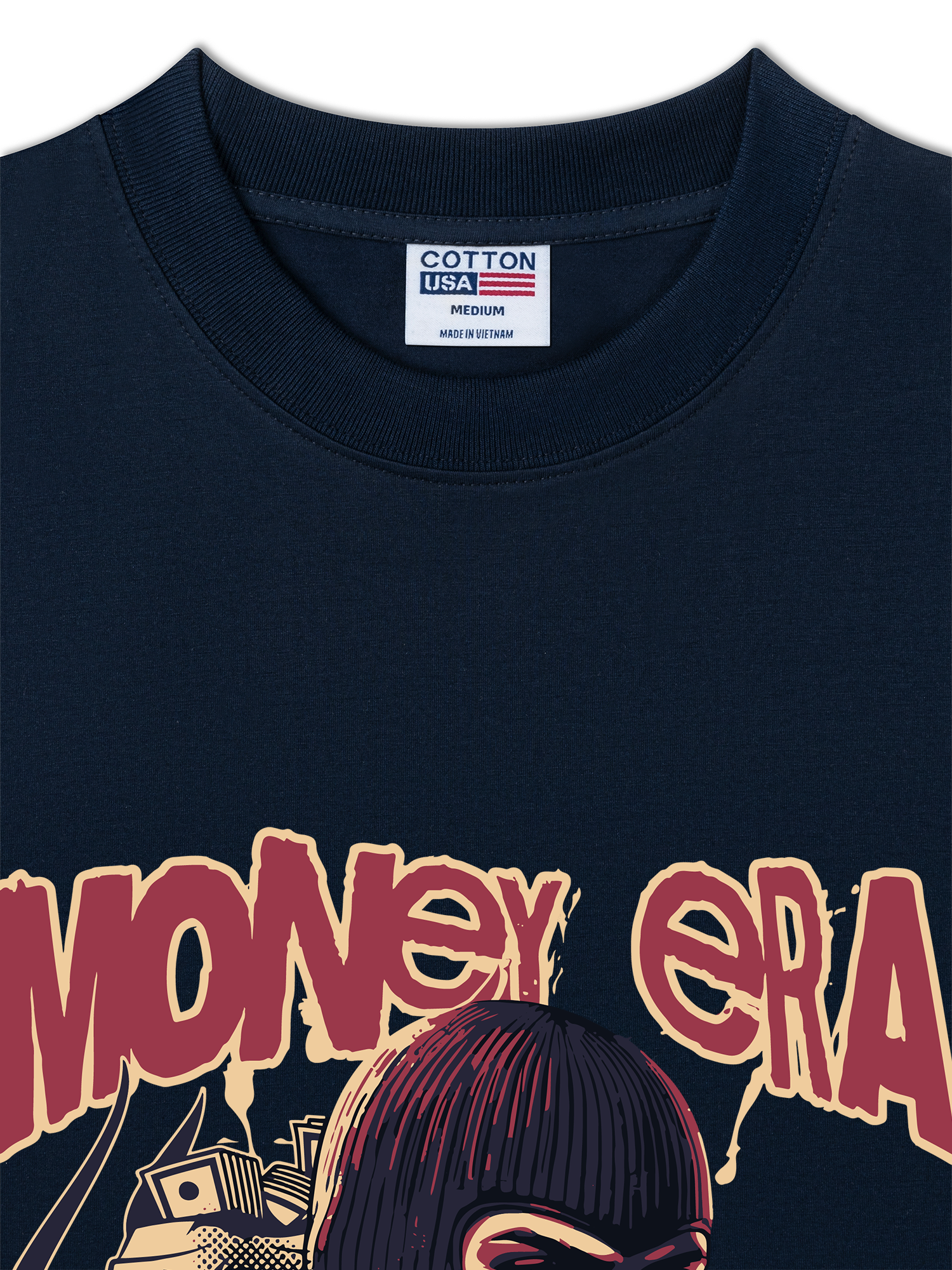 Áo Thun Relaxed Fit Money Era No Rules