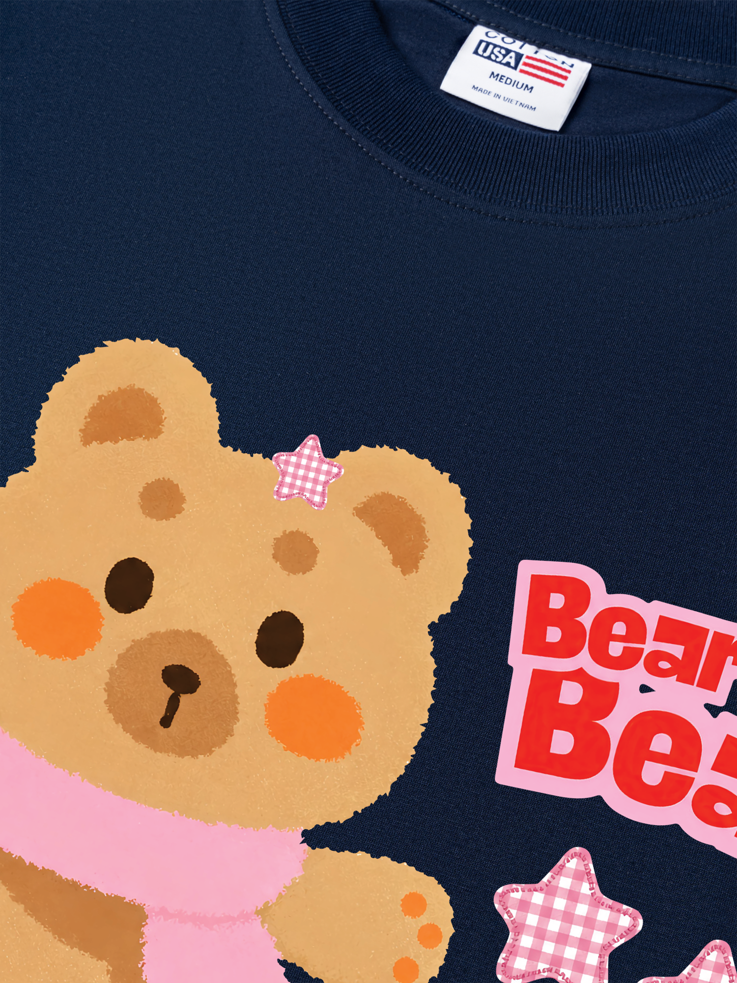 Áo Thun Relaxed Fit Bear Town Honey Bear