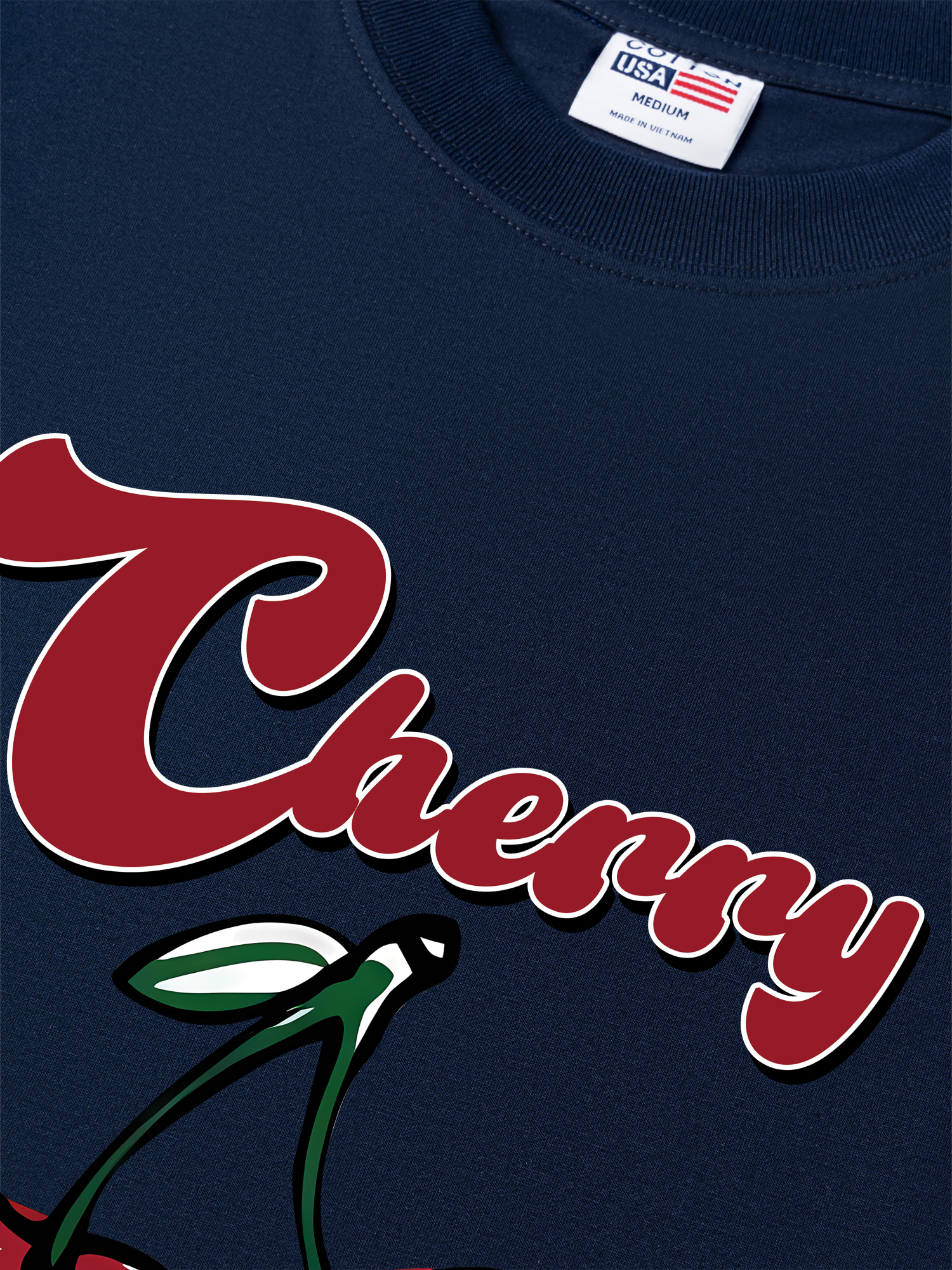 Áo Thun Relaxed Fit Cherry Sweet Girl