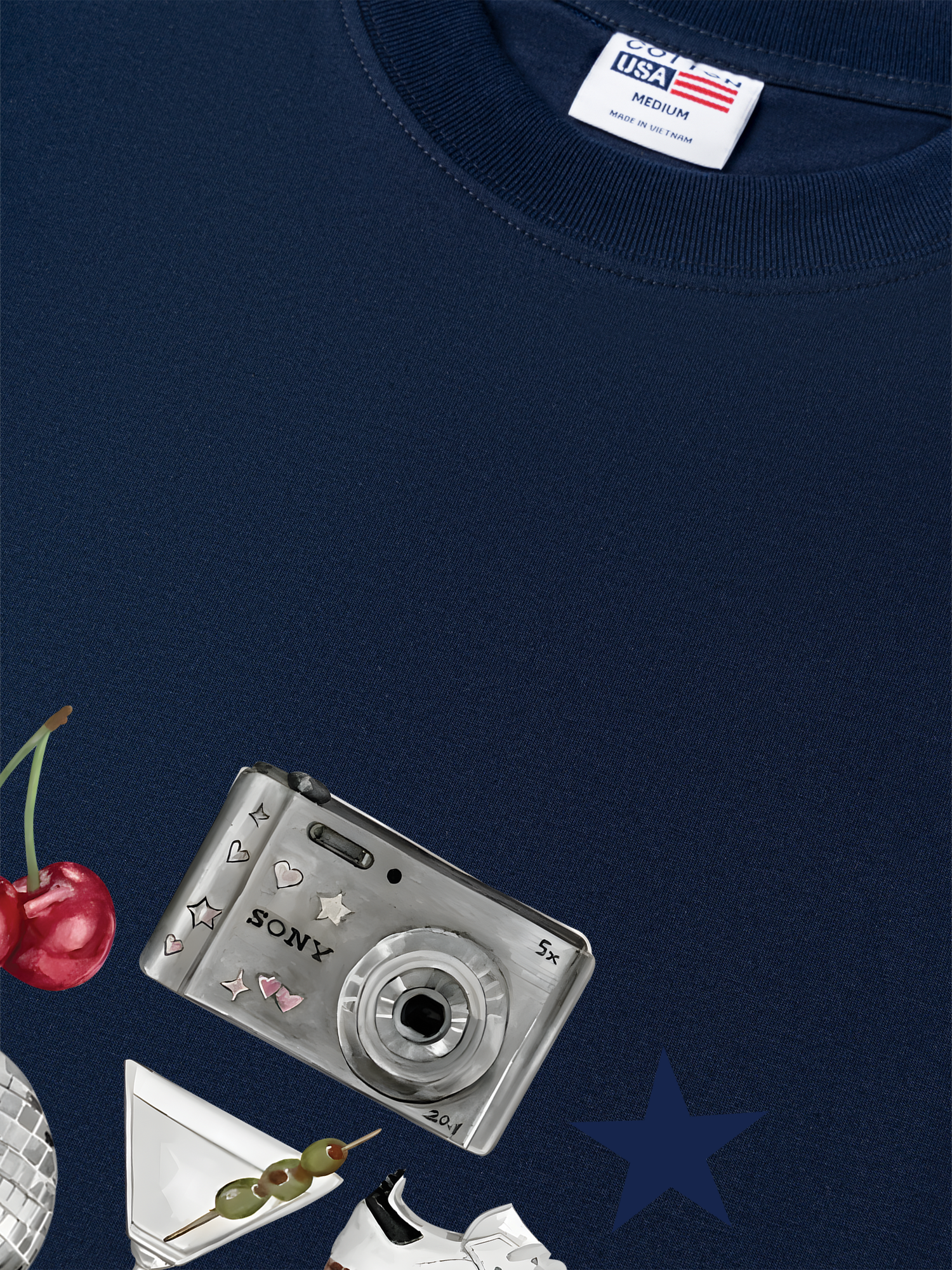 Áo Thun Relaxed Fit Baseball Cute Things