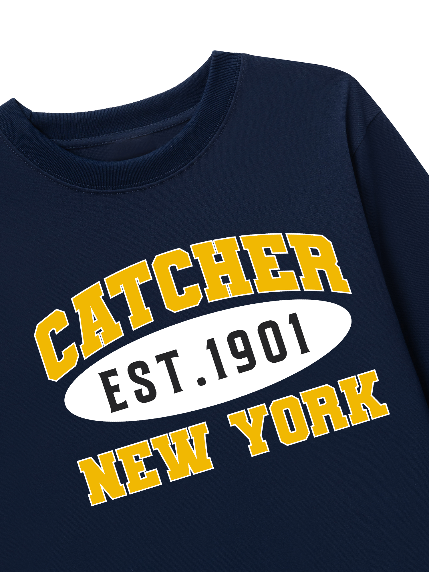 Áo Thun Dài Tay Baseball Catcher New York