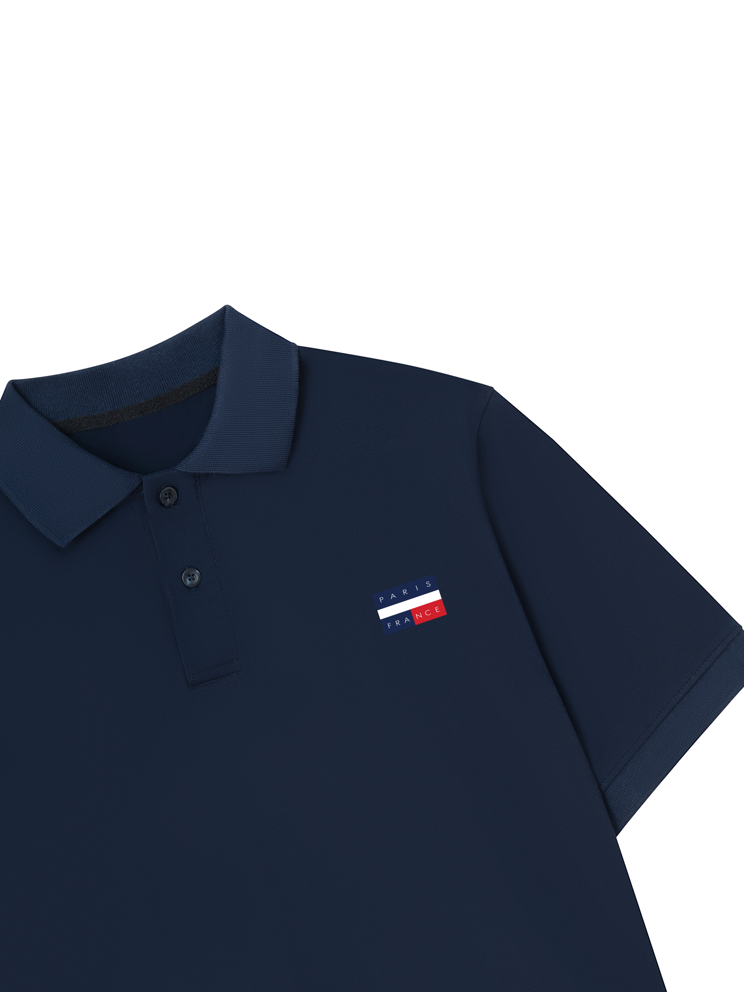 Áo Polo Relaxed Fit Paris France Flag