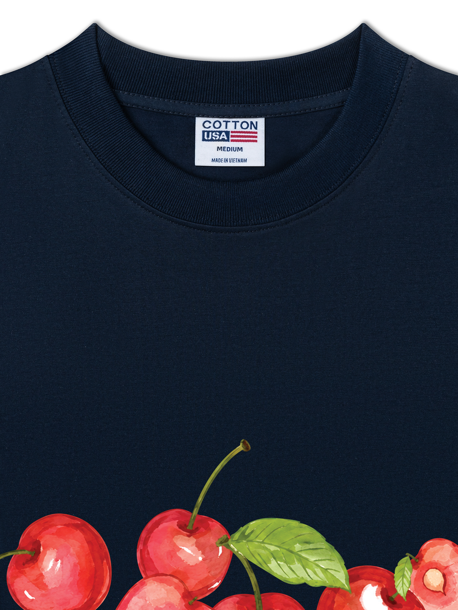 Áo Thun Relaxed Fit Tropical Cherry Sweet Fruit