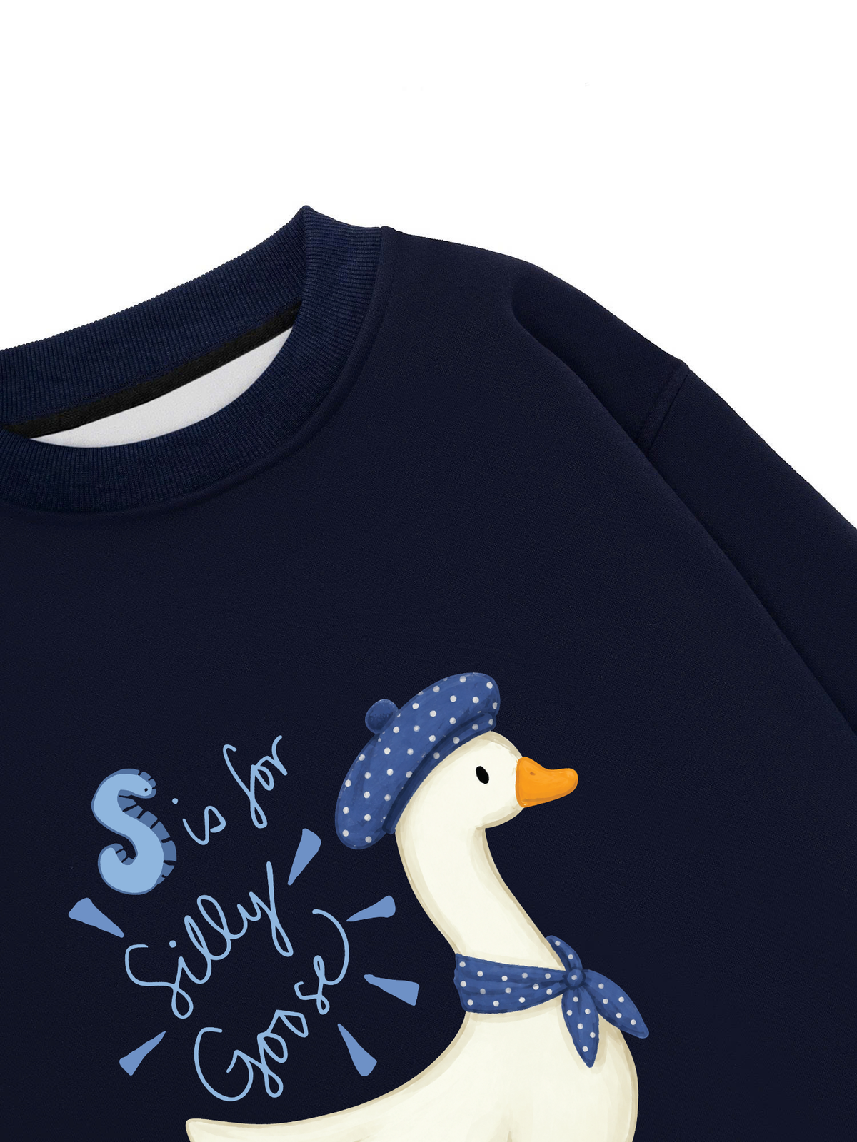 Áo Sweater Nỉ Hai Da Farm Silly Goose