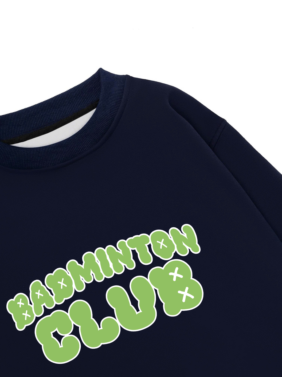 Áo Sweater Nỉ Hai Da Badminton Club My Other Club Is A Net