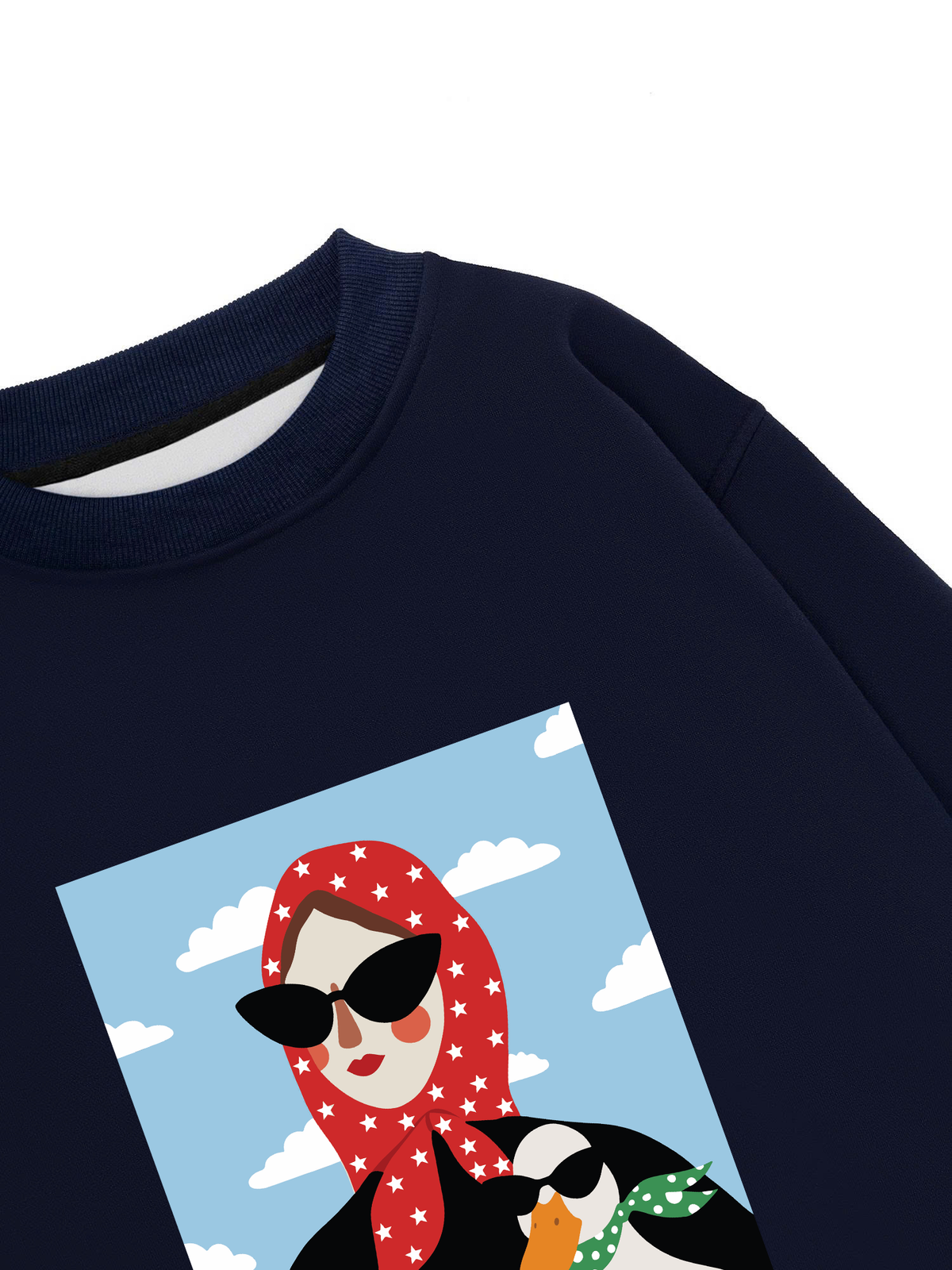 Áo Sweater Nỉ Hai Da Farm Born To Stand Out