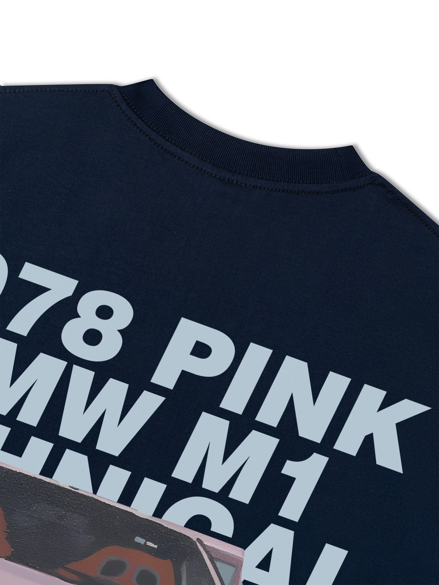 Áo Thun Relaxed Fit BMW Pink Technical