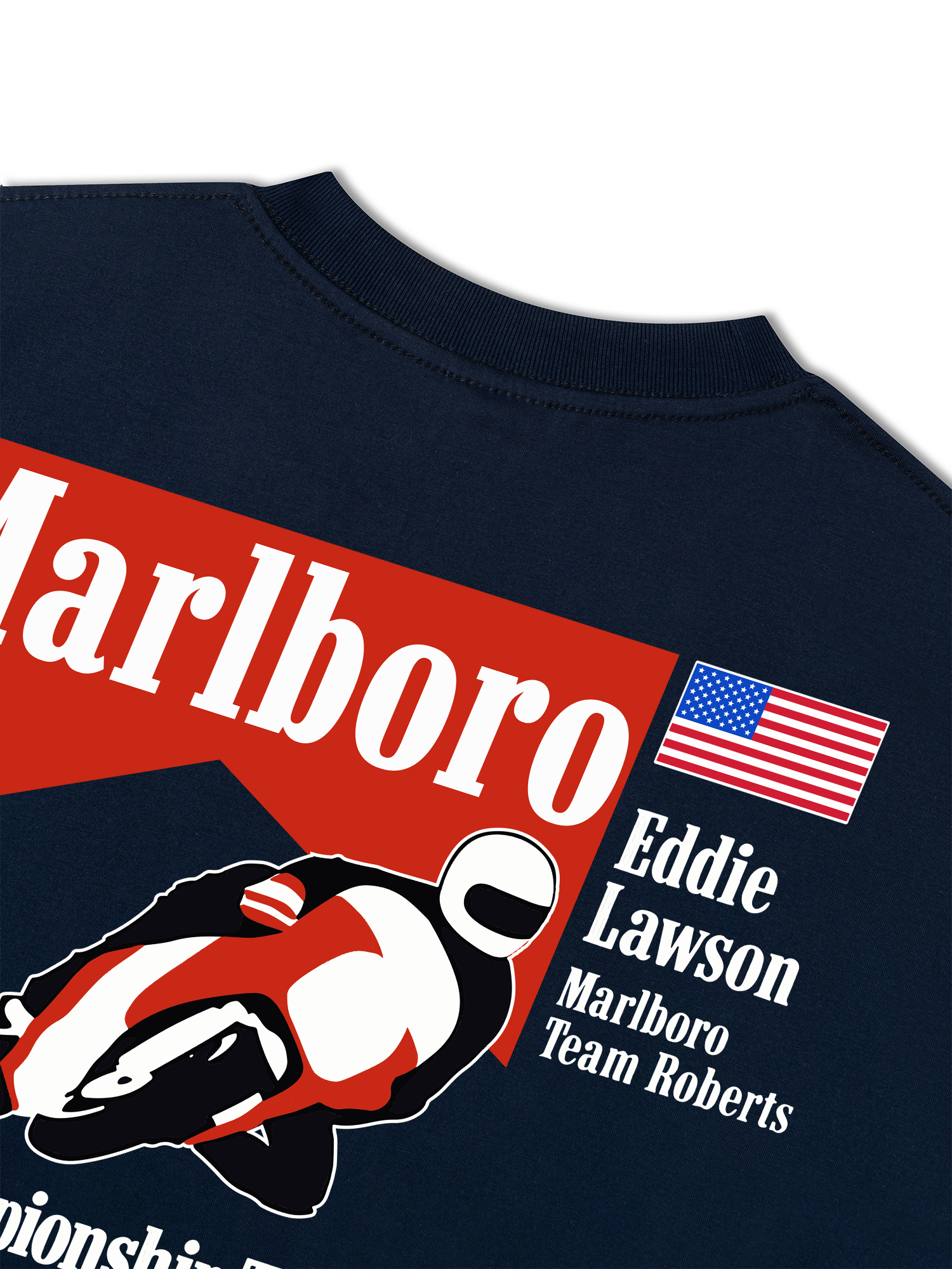 Áo Thun Relaxed Fit Marlboro Eddie Lawson