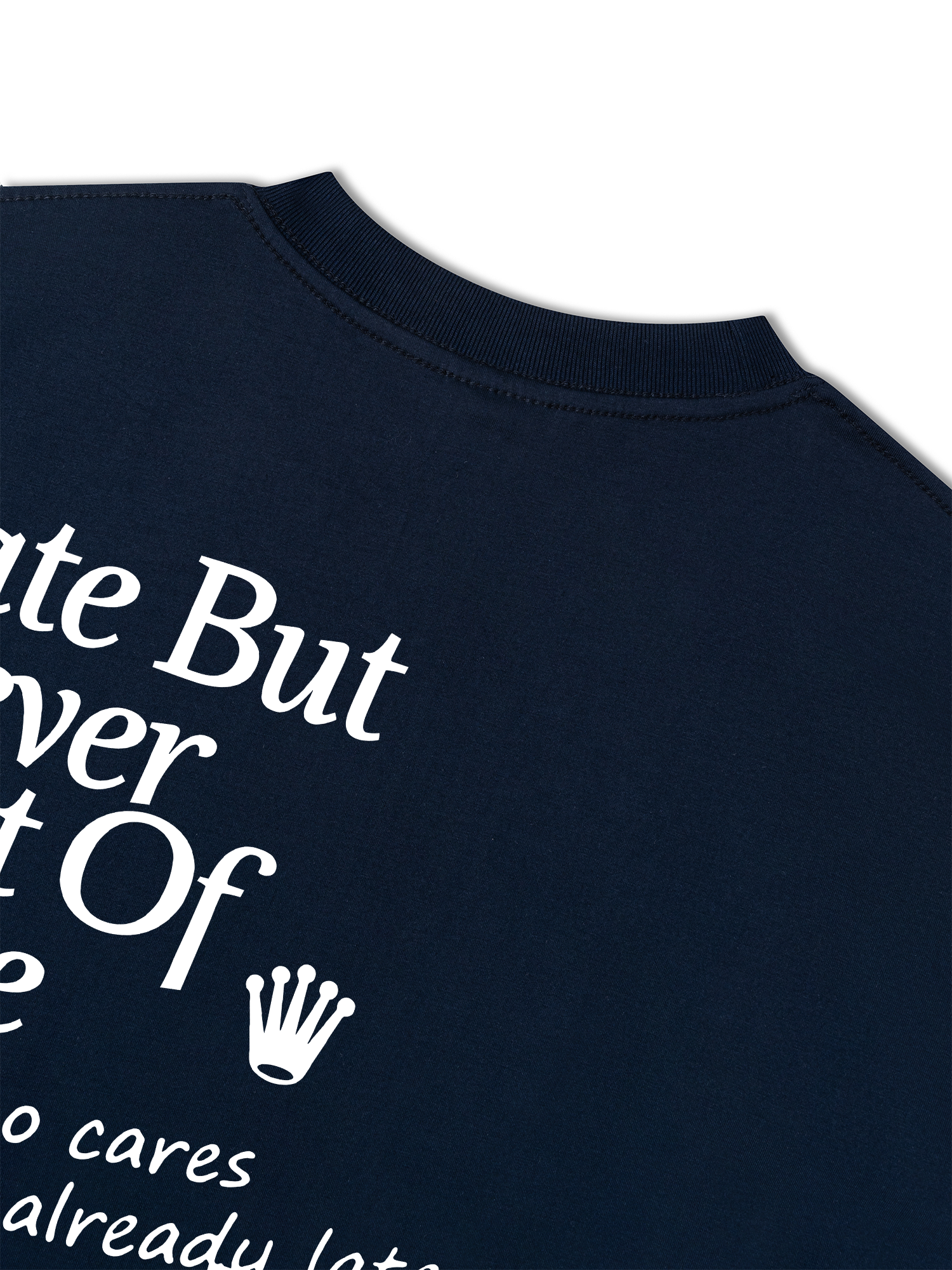 Áo Thun Relaxed Fit I'm Already Late