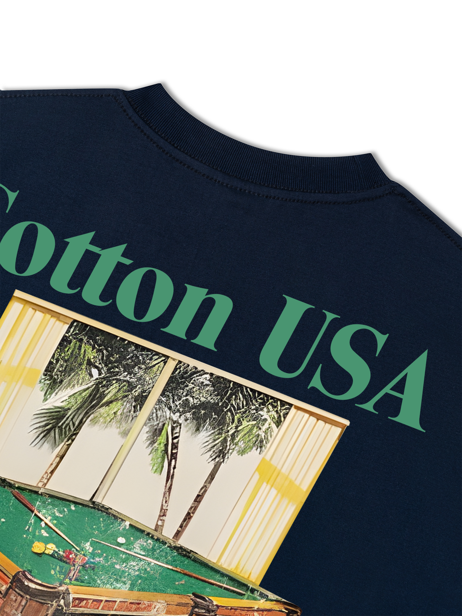 Áo Thun Relaxed Fit Billiards Meet The Sunset