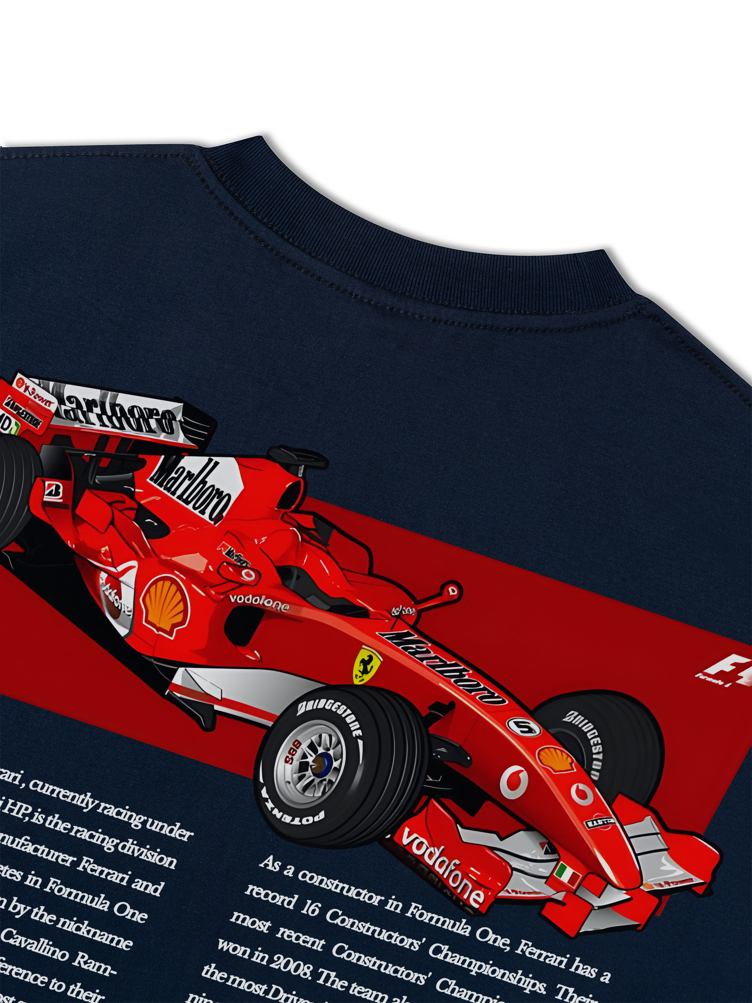 Áo Thun Relaxed Fit Ferrari Scuderia Race