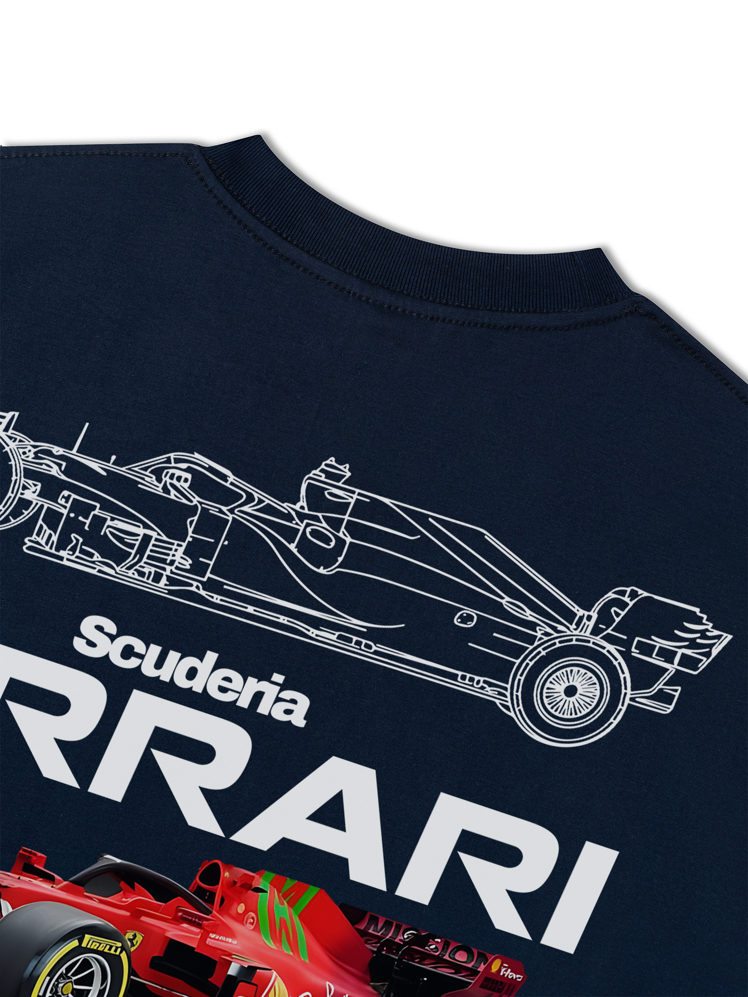 Áo Thun Relaxed Fit Ferrari The Pracing Horse