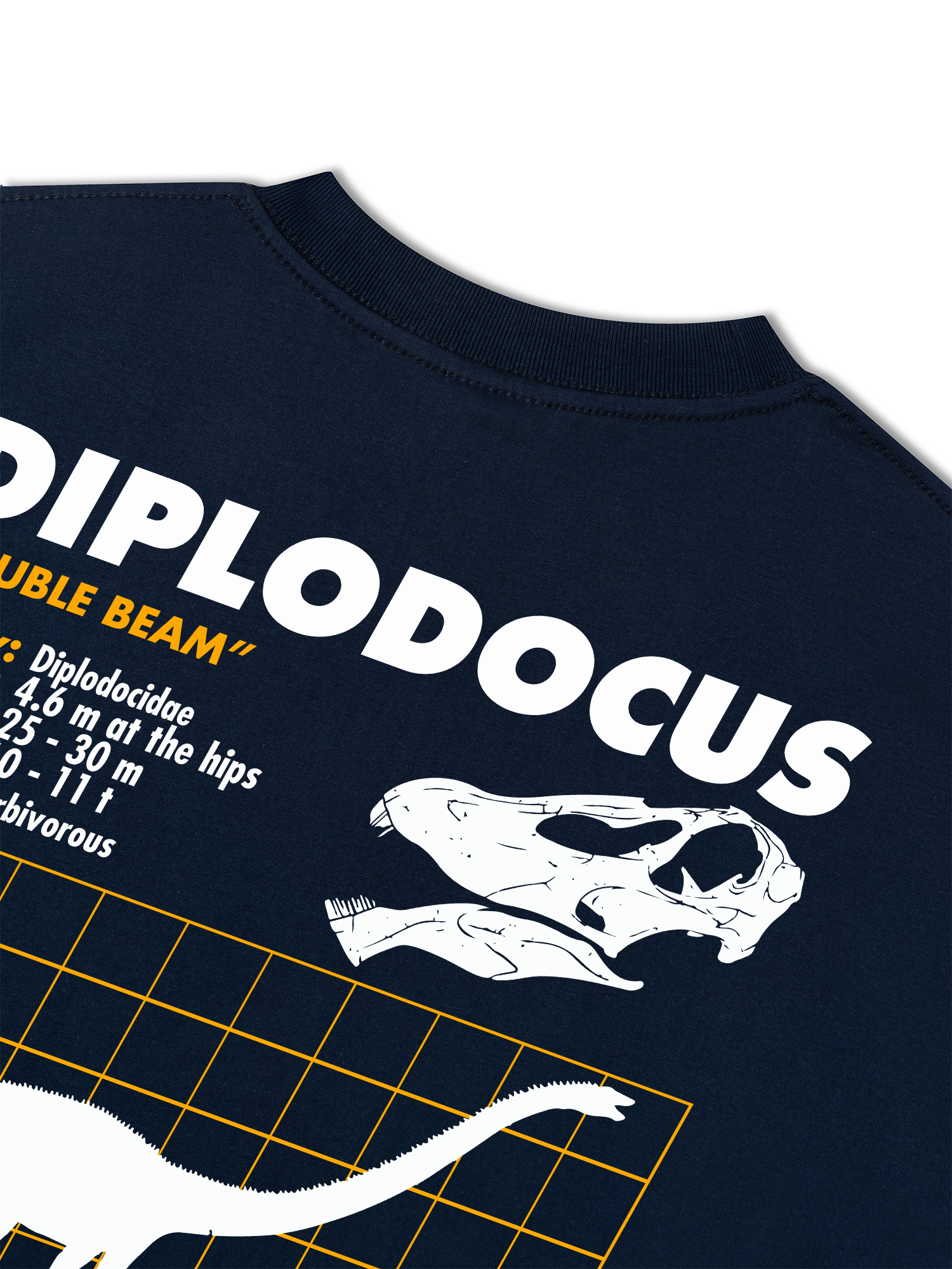 Áo Thun Relaxed Fit Analysis Table Diplodocus