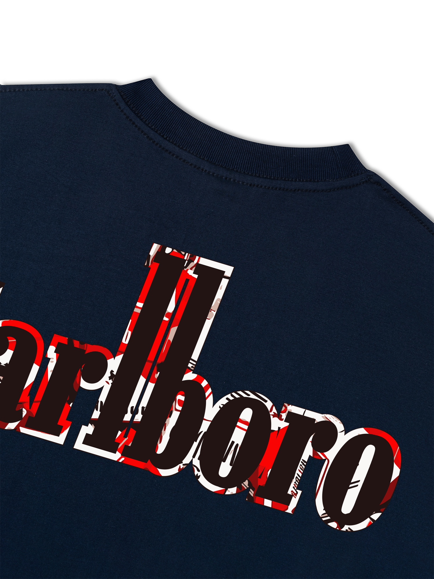 Áo Thun Relaxed Fit Marlboro Mixed Logo