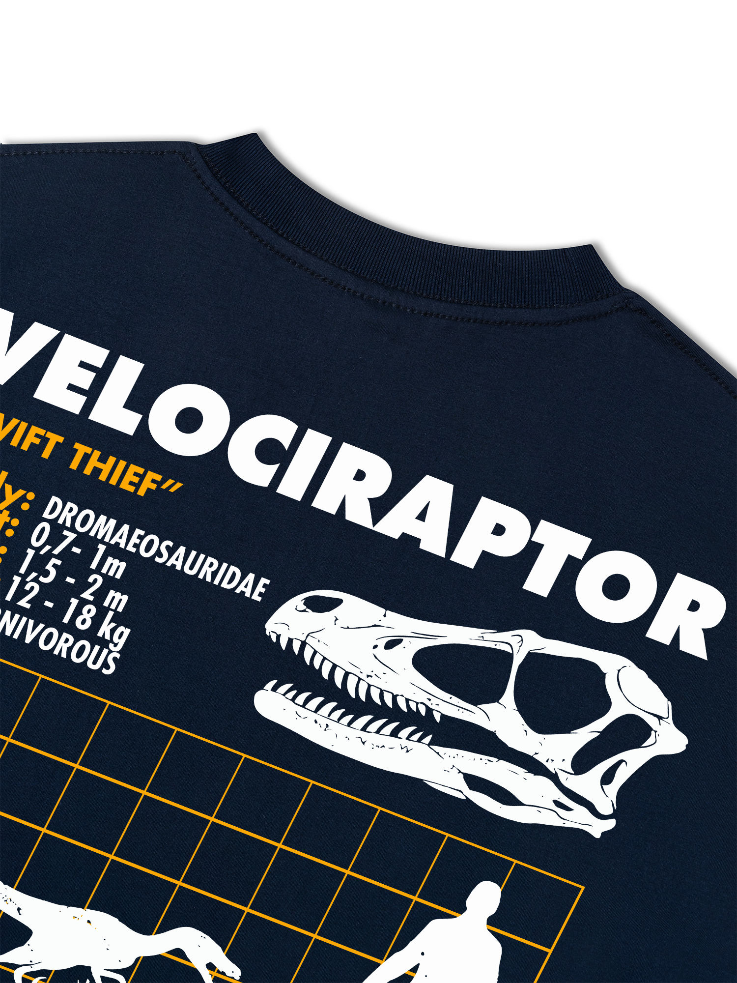 Áo Thun Relaxed Fit Wild Life Analysis Table Velociraptor