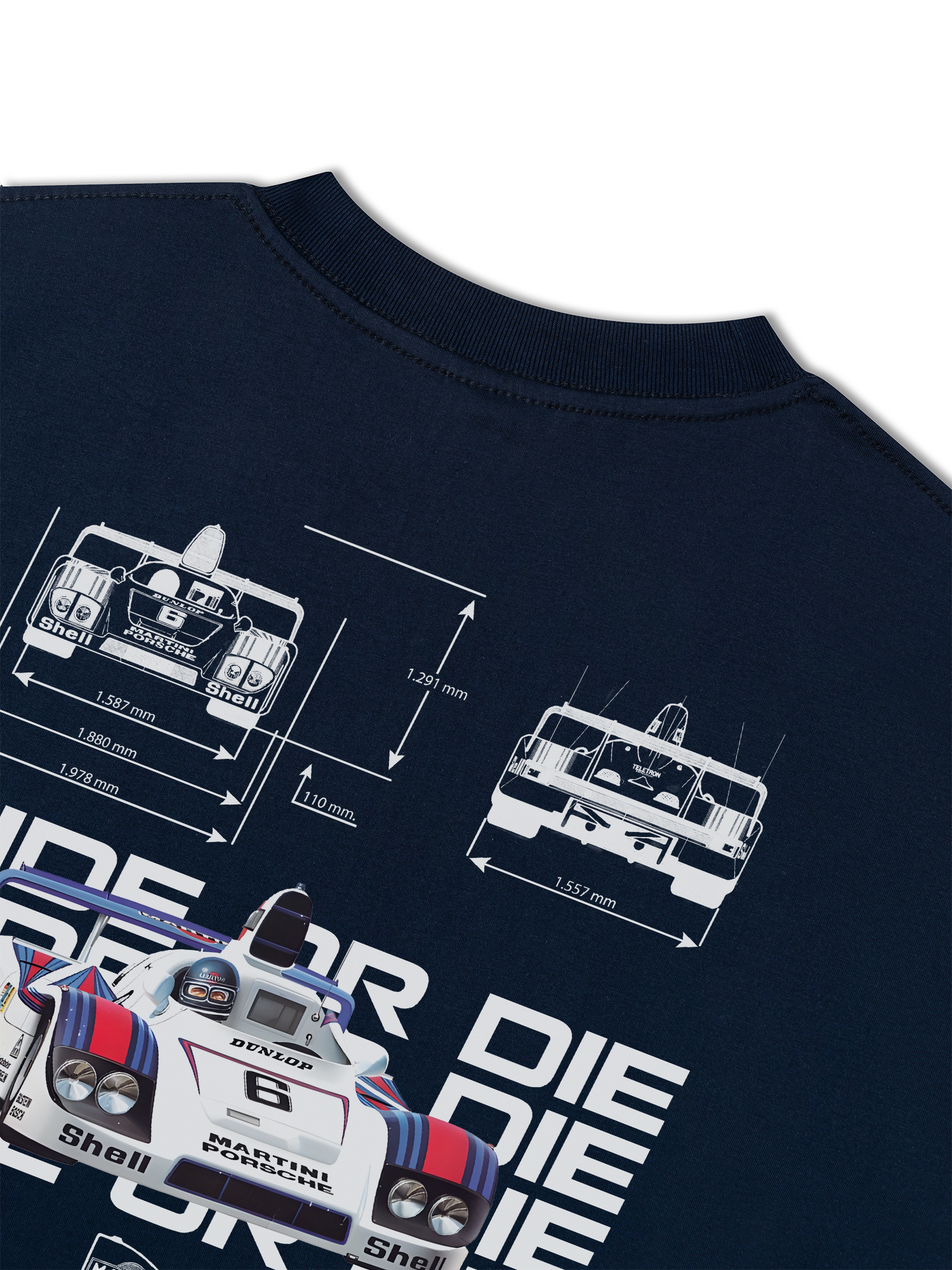 Áo Thun Relaxed Fit Porsche Martini 936-78 Turbo