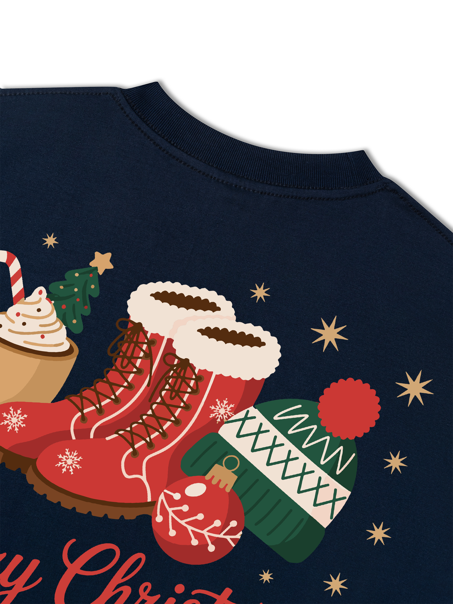 Áo Thun Relaxed Fit Cozy Christmas