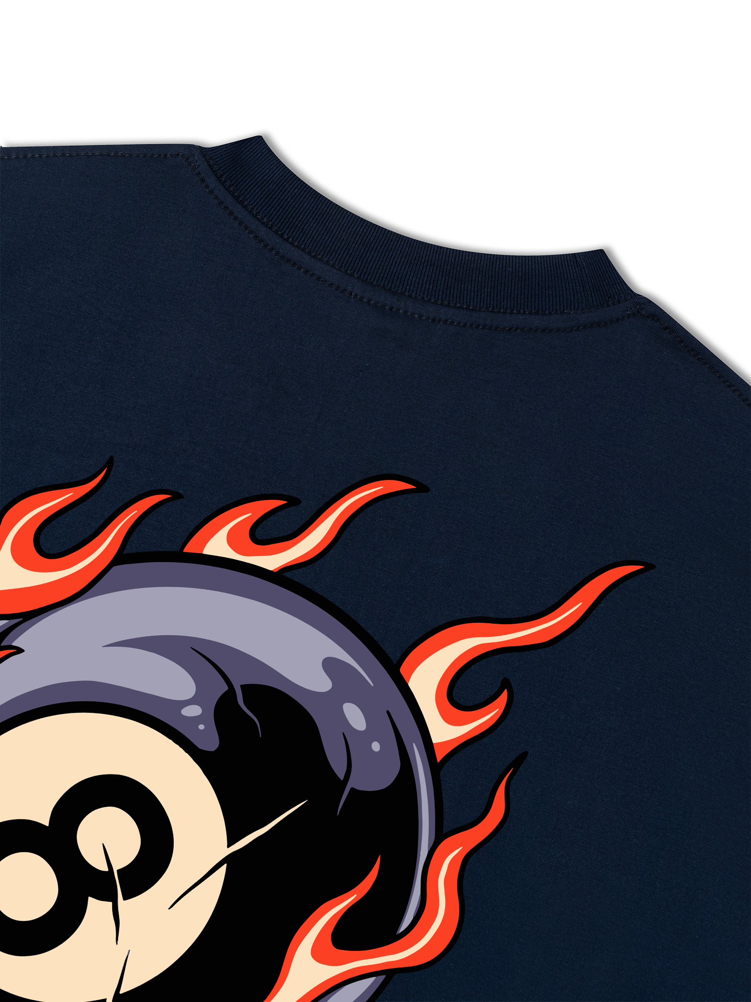 Áo Thun Relaxed Fit Billiards Flame Eight