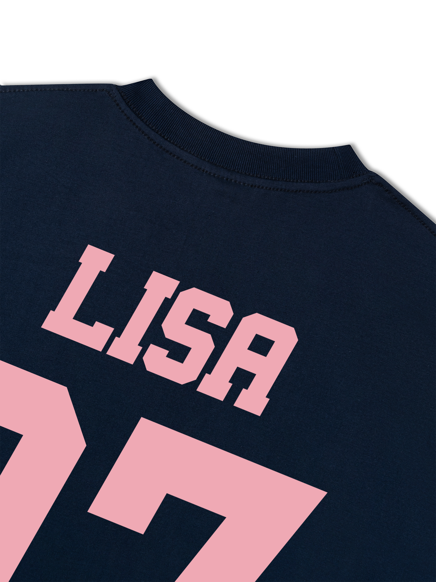 Áo Thun Relaxed Fit Idols Black Pink Lisa