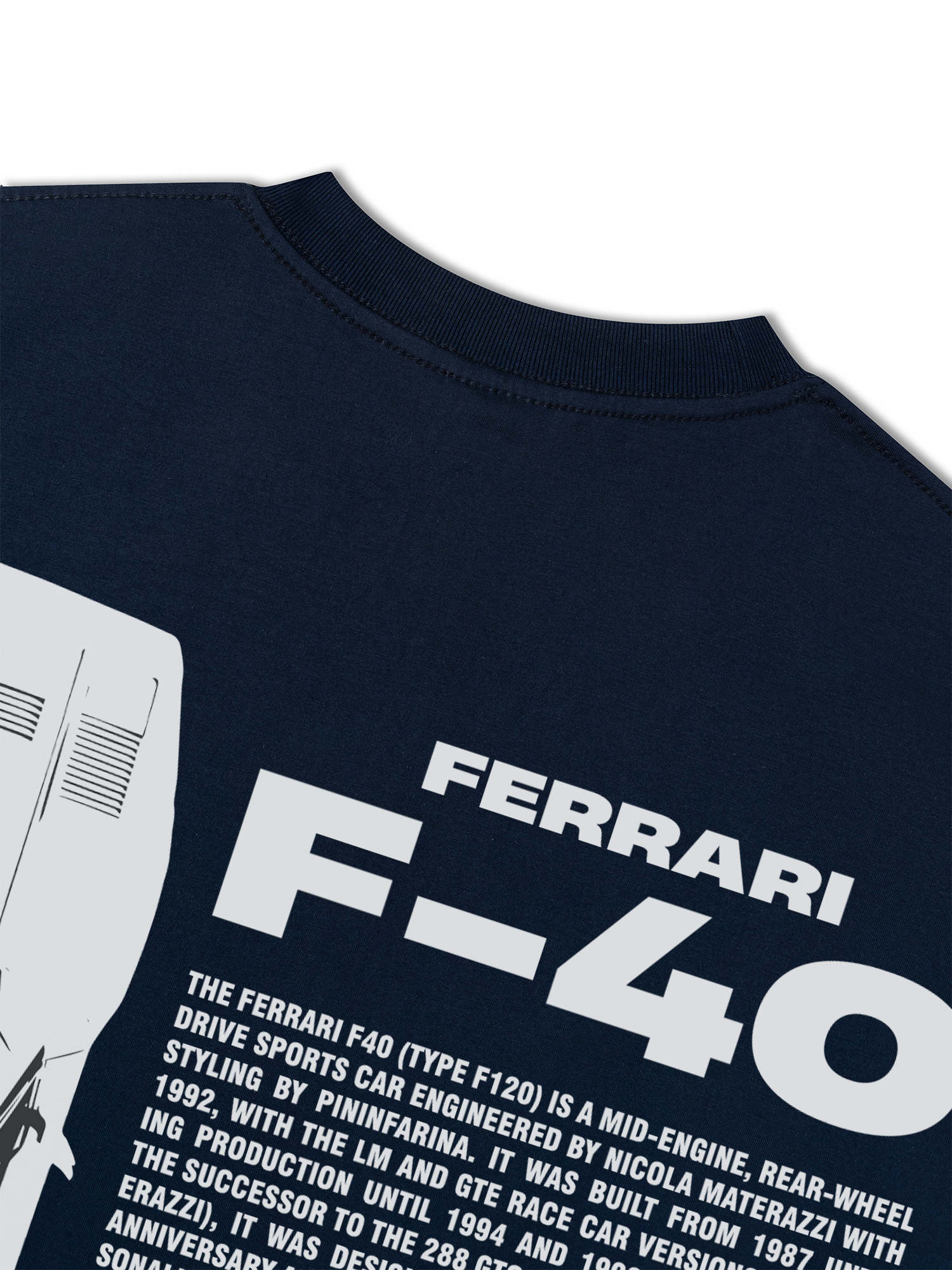 Áo Thun Relaxed Fit Ferrari F-40 Classic