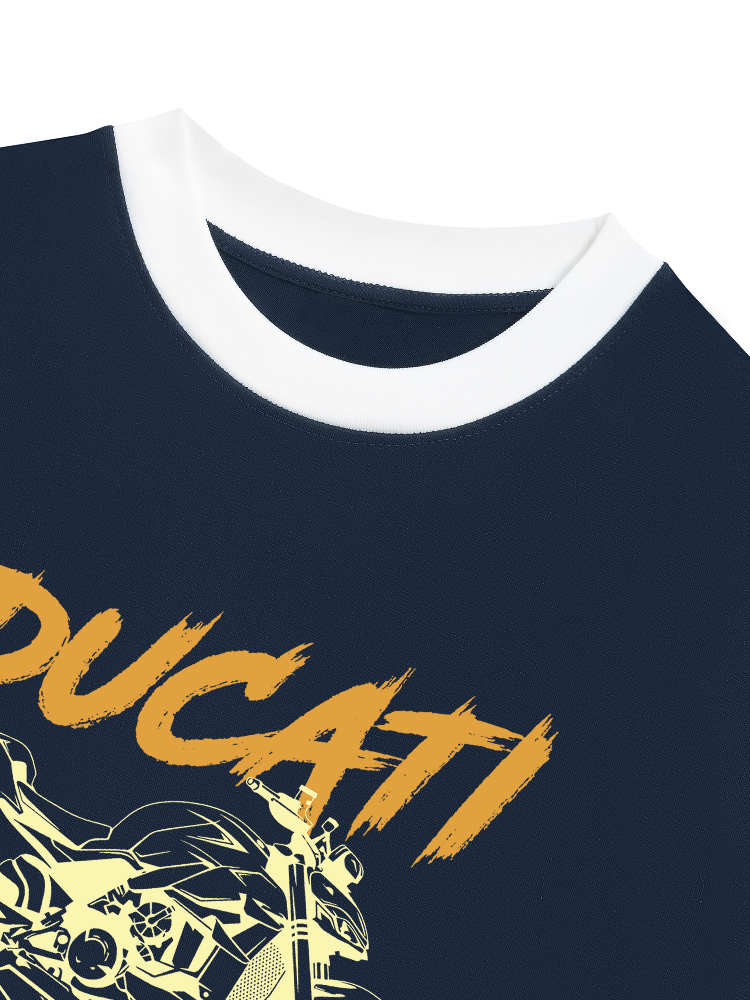 Áo Thun Ringer Relaxed Fit Ducati Spirit